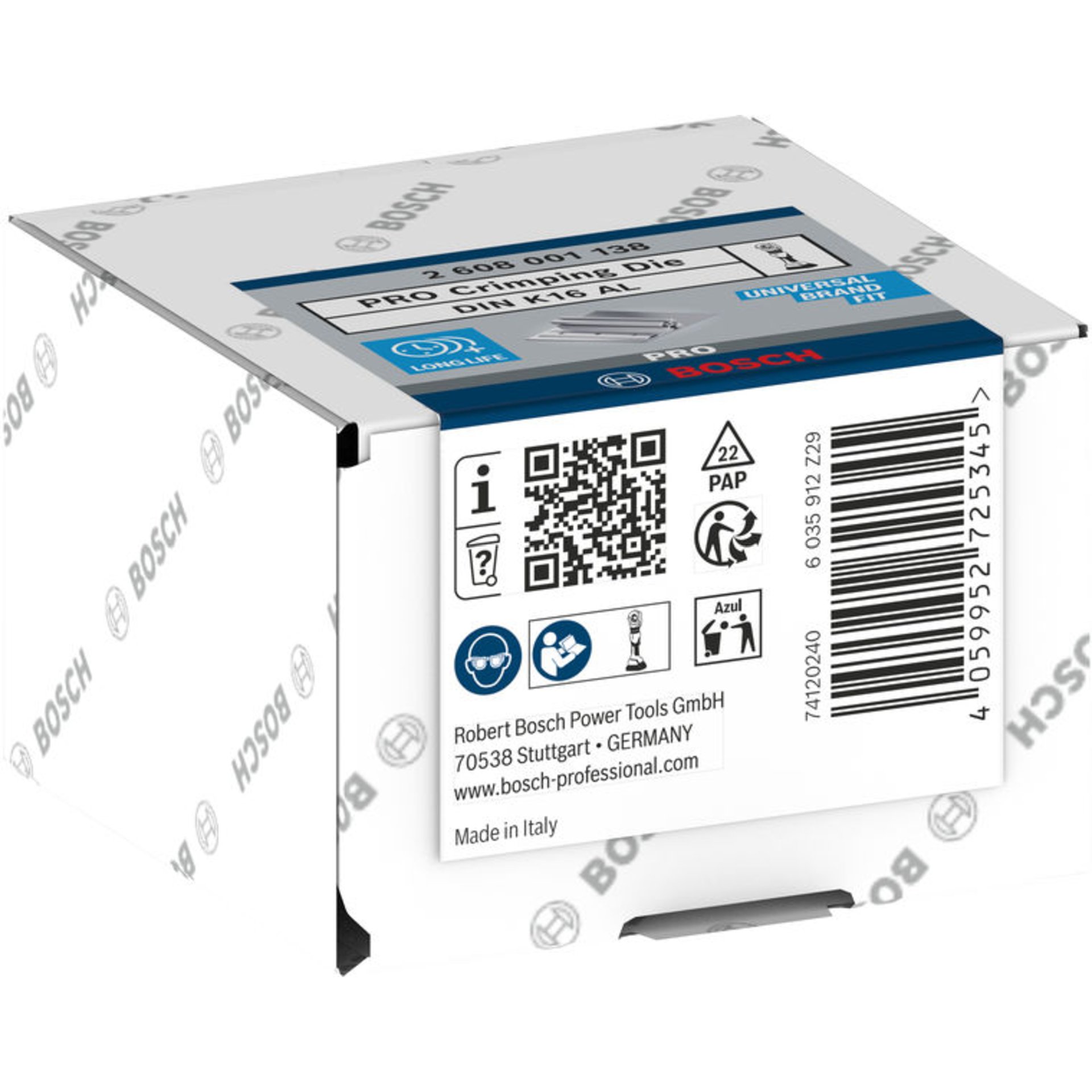 PRO Presseinsatz, K16 AL, 50 mm², Aluminiume