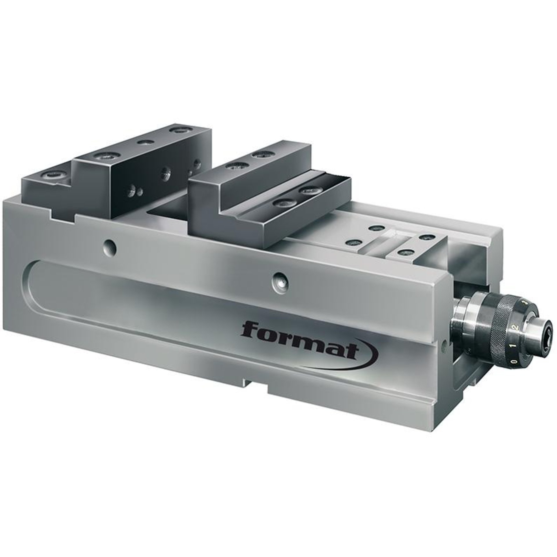 Kompaktspanner NC FKG-L 125mm Stufenbacken FORMAT