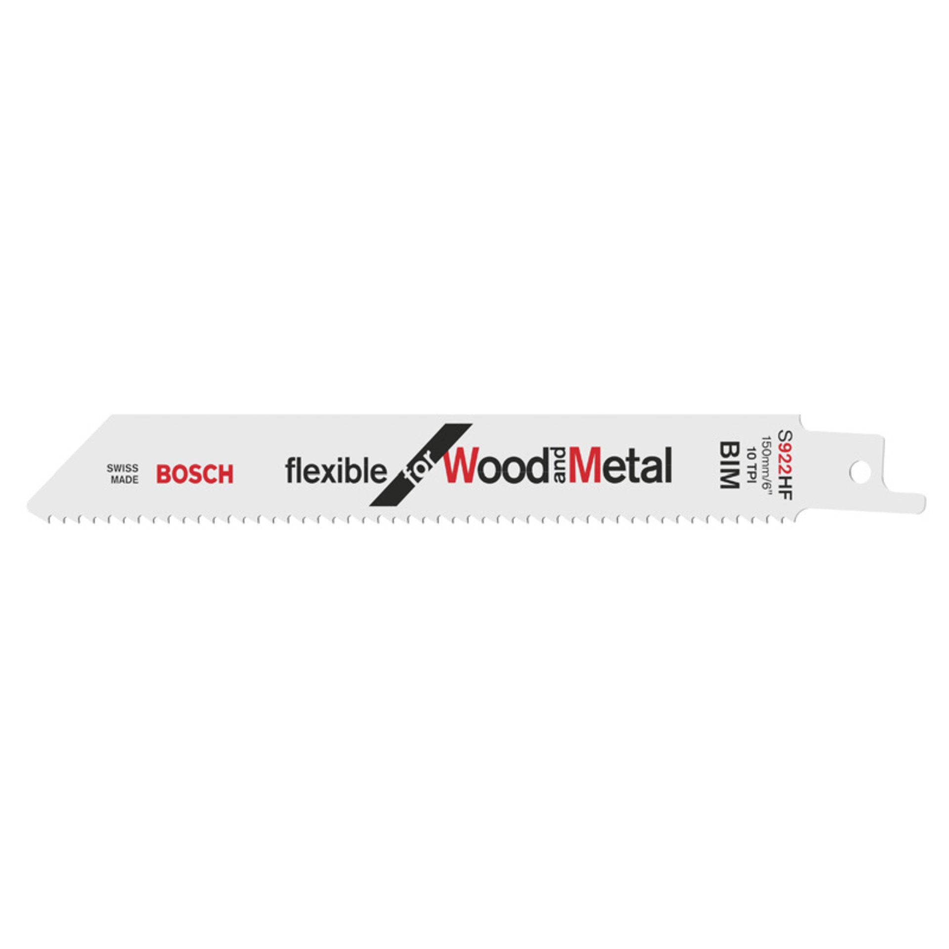 Säbelsägeblatt S 922 HF, Flexible for Wood and Metal, 2er-Pack