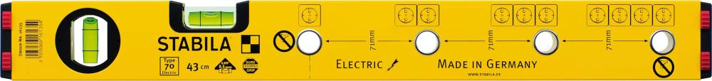 Stabila Wasserwaage 70 electric 120cm