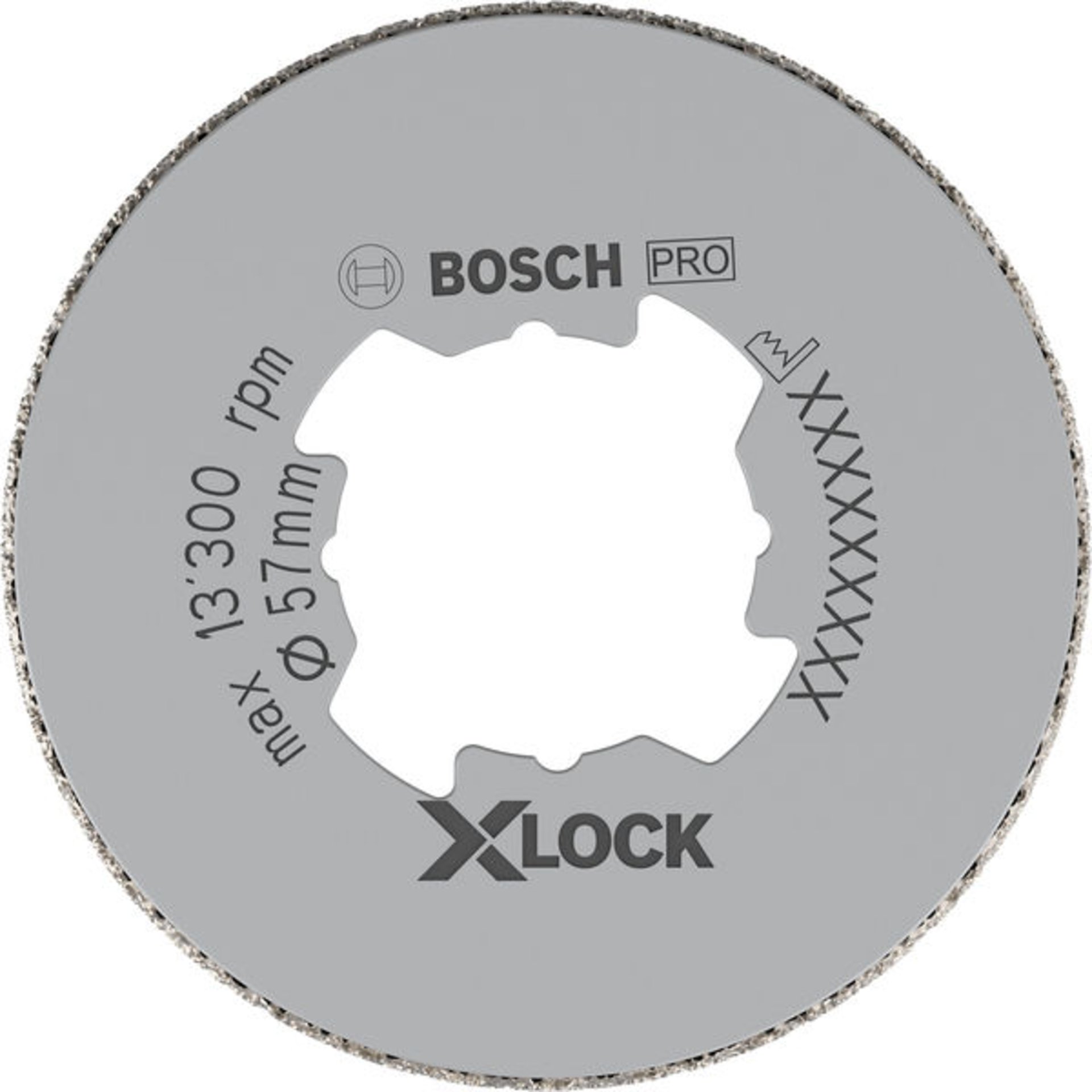 PRO Ceramic dry Trockenbohrkrone, 57 x 35 mm, X-Lock