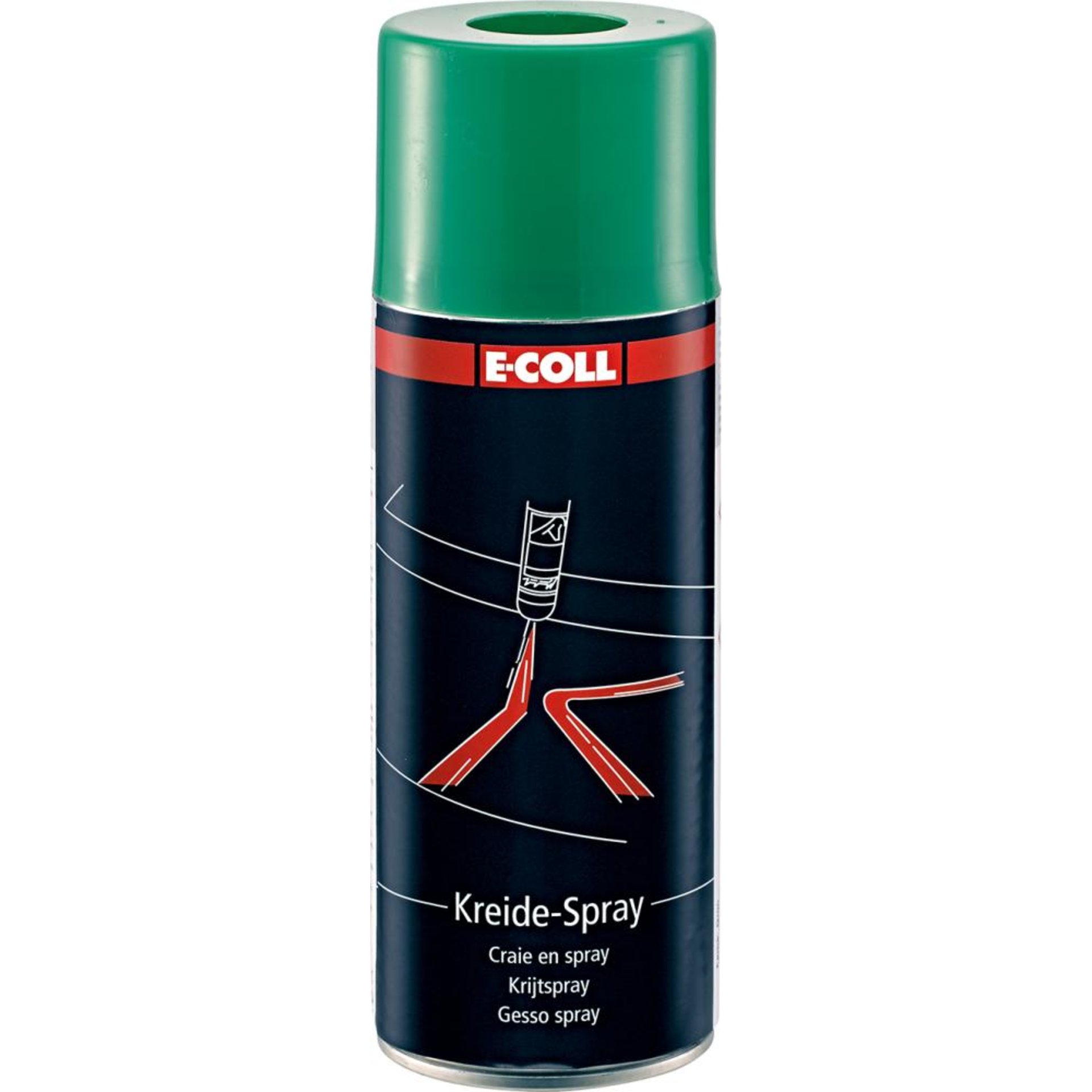 Kreidespray 400ml grün E-COLL