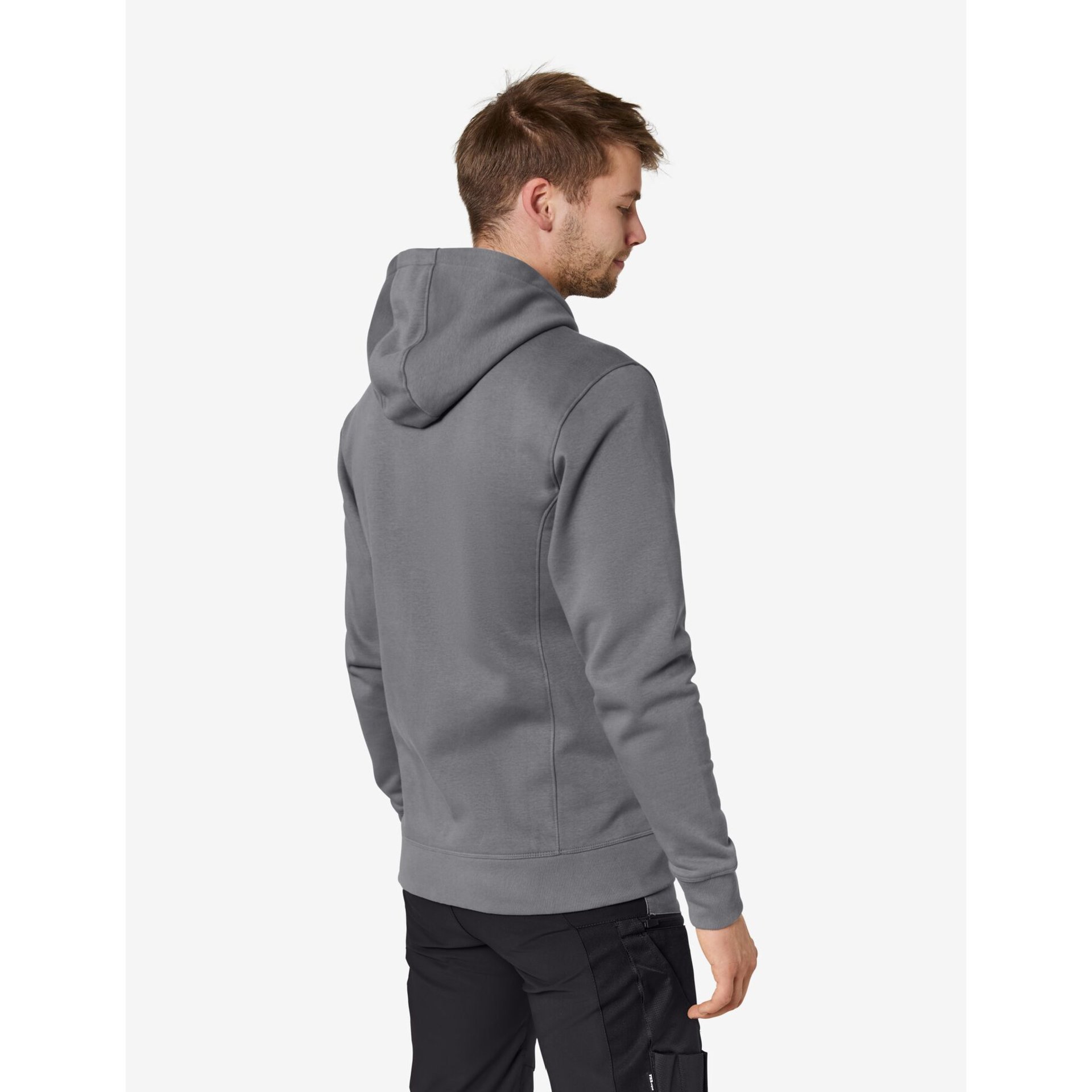 QUENTIN Hoodie-Jacke unisex grau 5XL