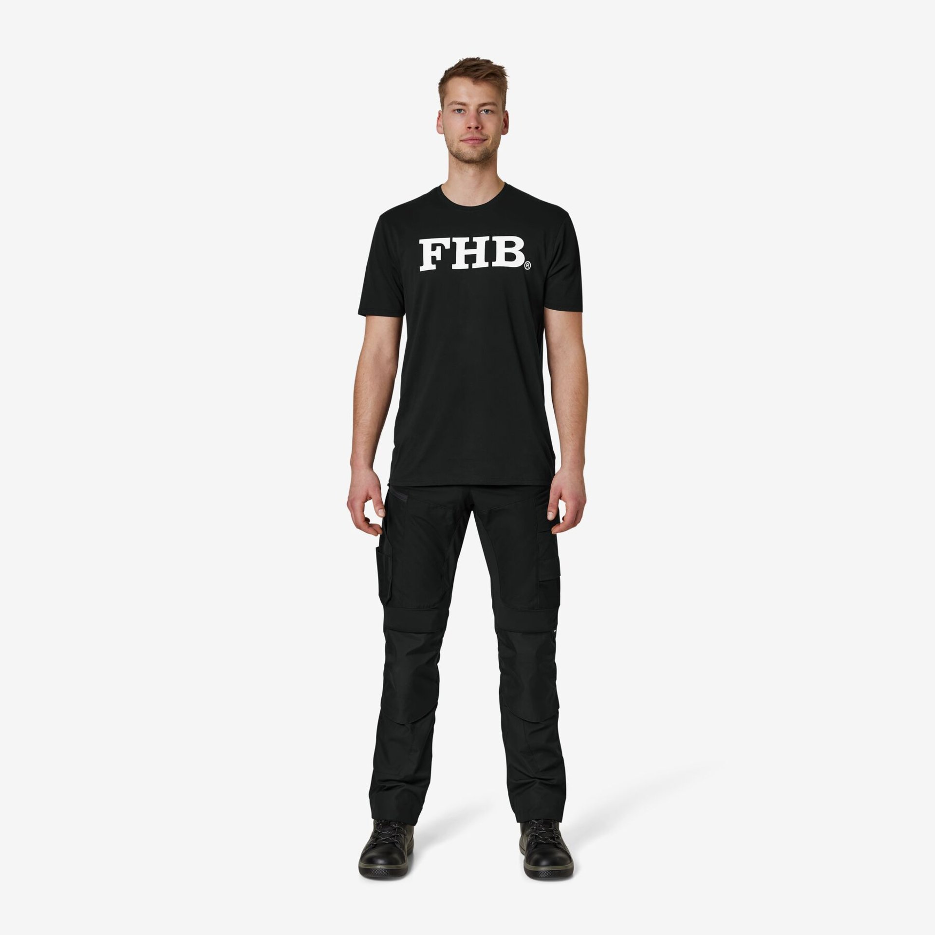 PHIL T-Shirt mit FHB-Logo schwarz XL
