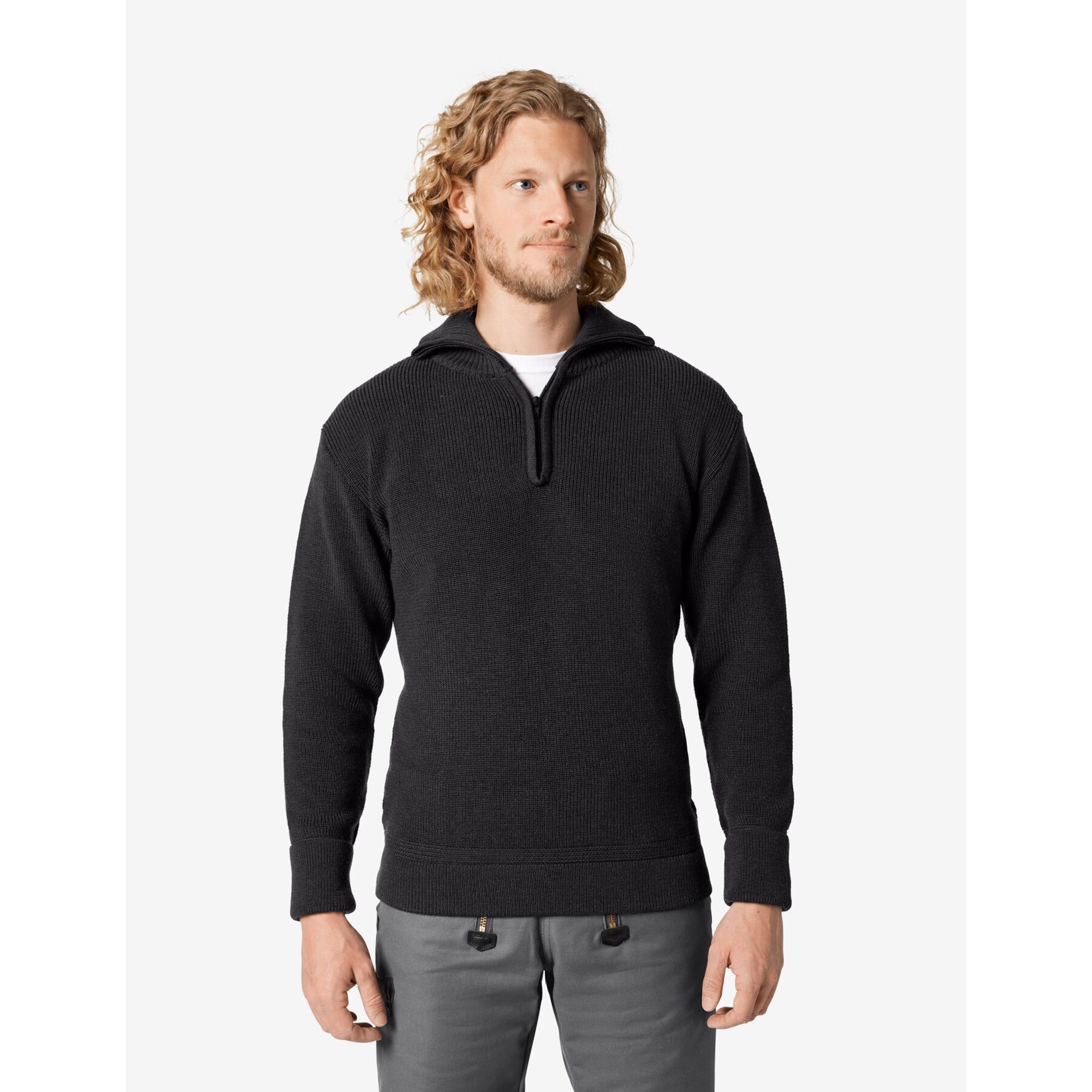 HINNERK Seemanns-Troyer anthrazit 2XL
