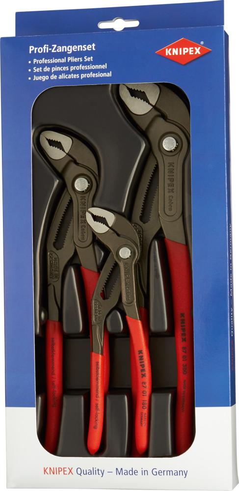 Knipex Zangenset Cobra 3tlg. Knipex Zangenset Cobra 3tlg.