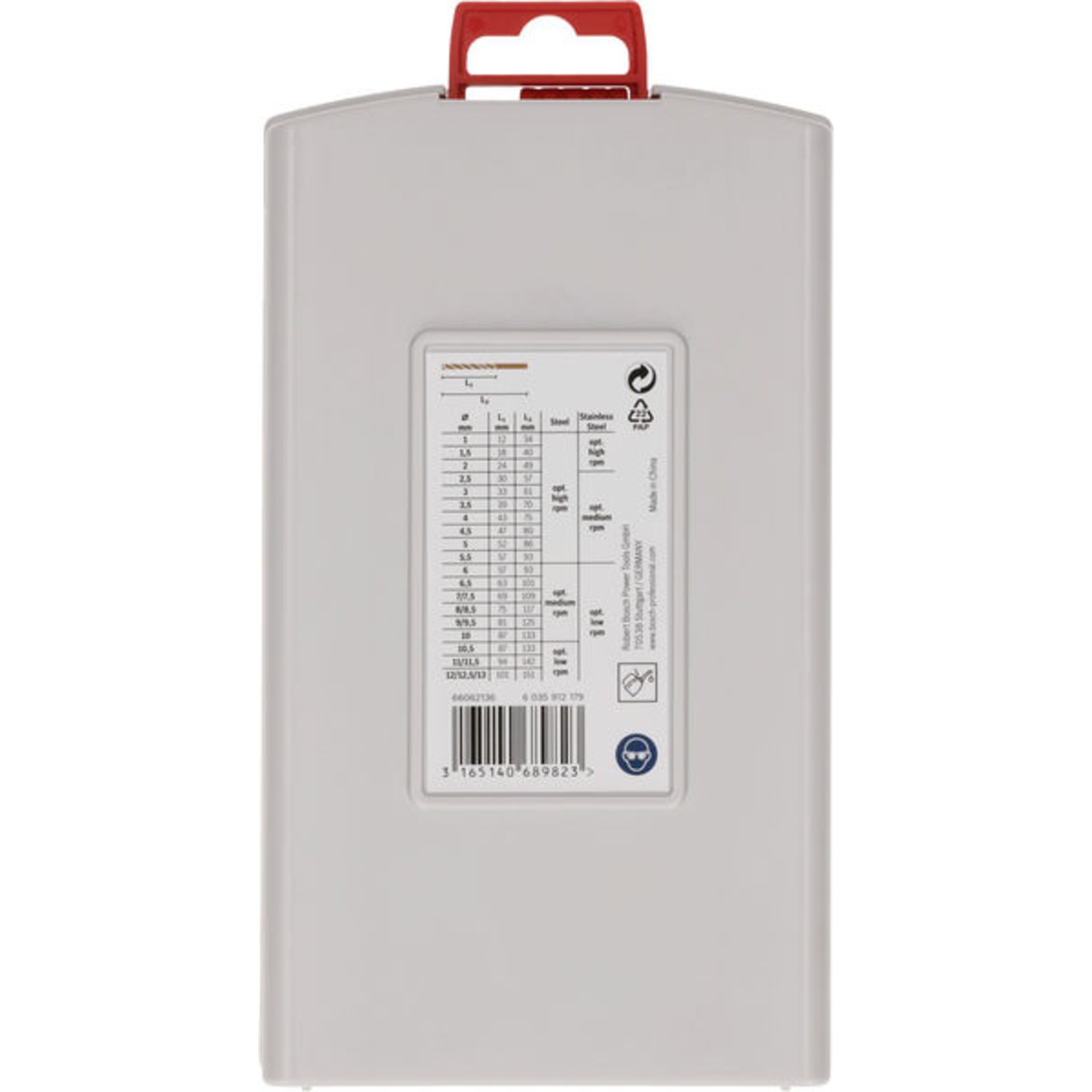 PRO Stainless Steel HSS-Co Spiralbohrer-Set, 25-tlg.