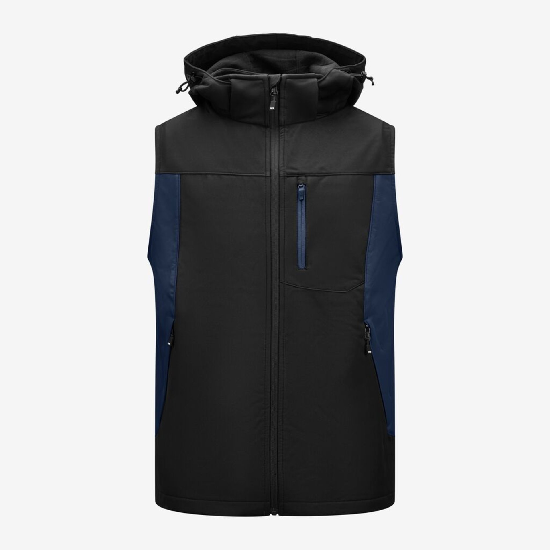 JUSTUS Softshell Weste marine-schwarz S