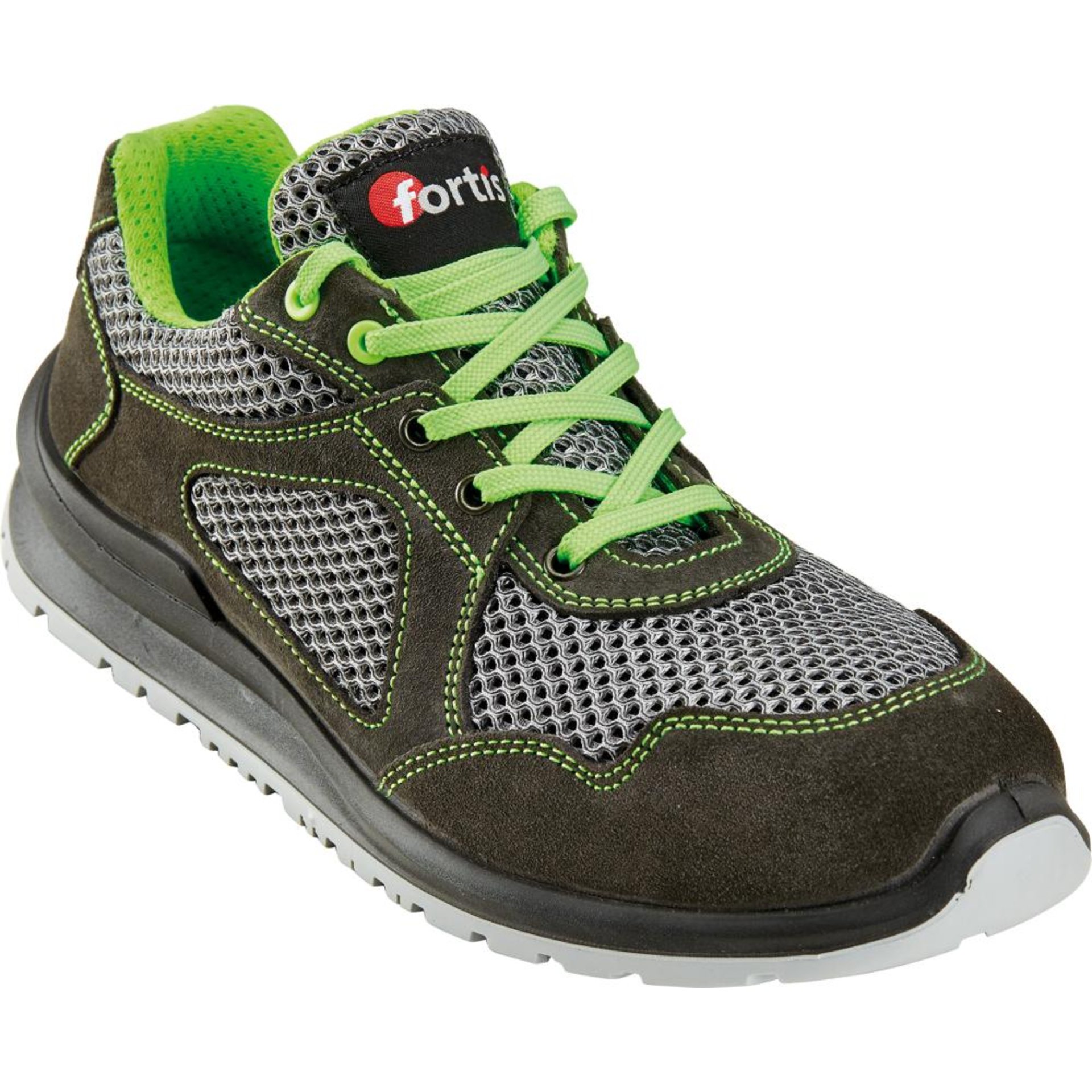 Halbschuh Alviss S1P, Gr.42,lime, FORTIS