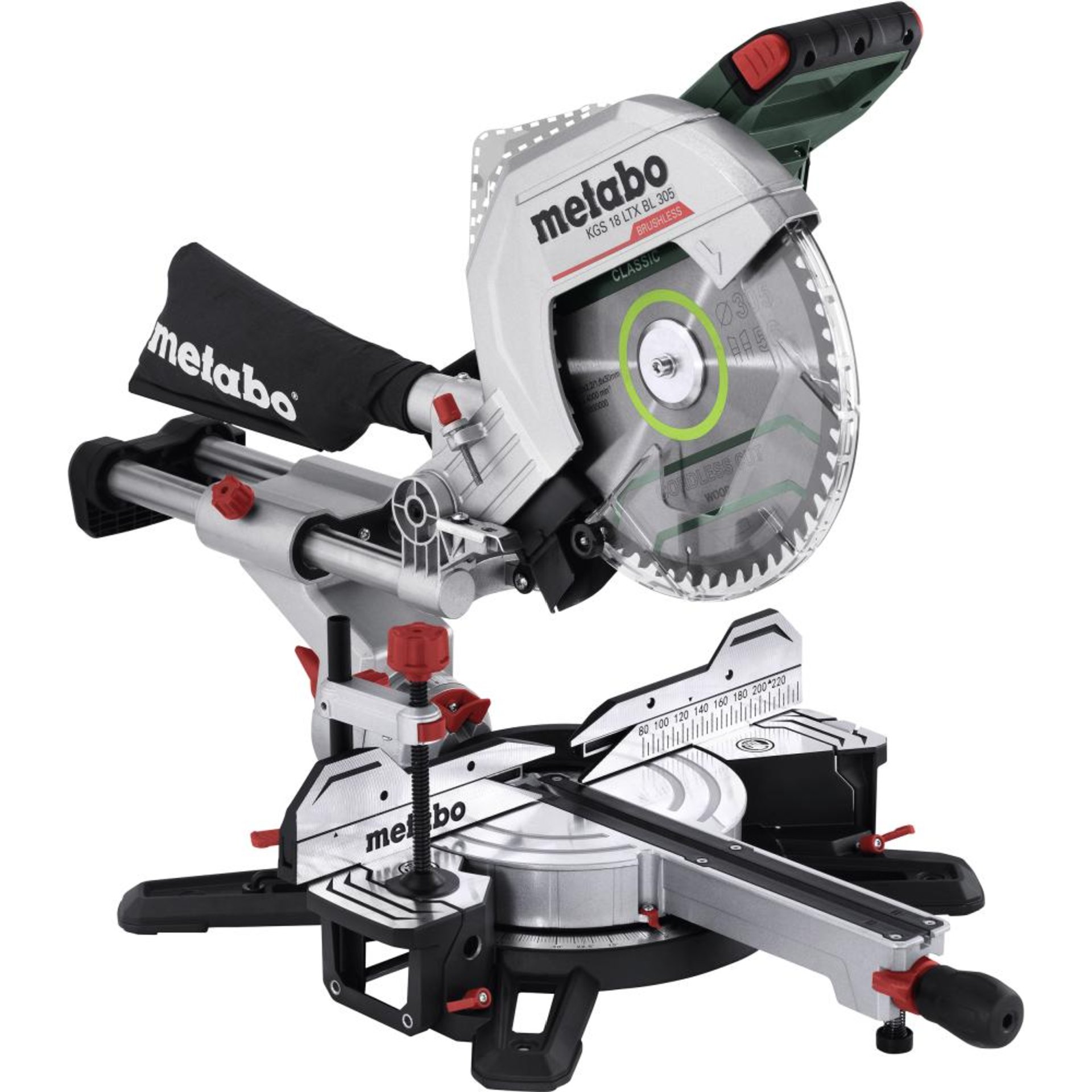 Akku-Kappsäge solo KGS 18 LTX BL 305 Metabo ohne Akku ohne Ladegerät Karton