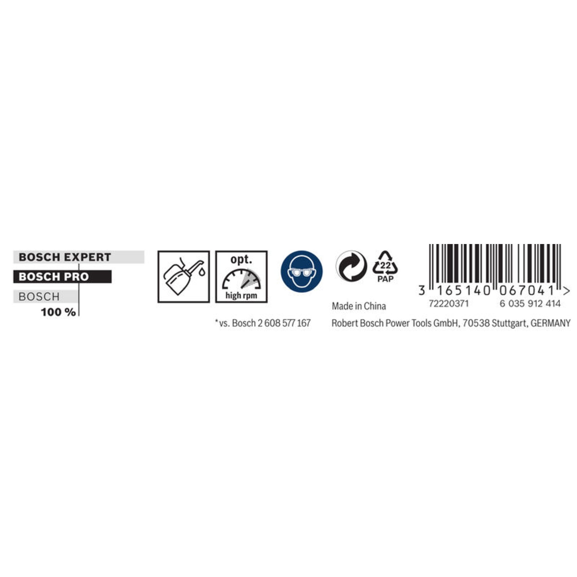 PRO Metal HSS-G Spiralbohrer, 3,5 x 73 x 112 mm, 5-tlg.