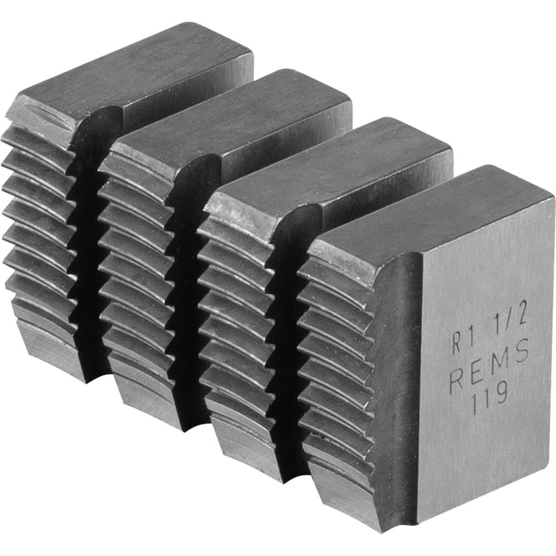 Schneidbacken R 1 1/2 Rems Rohrgewinde R kegelig re ISO 7-1, EN 10226