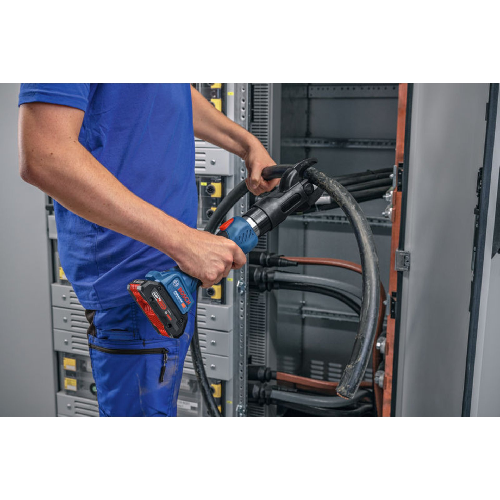 Akku-Hydraulischer Kabelschneider GKH 18V-50 in XL-BOXX