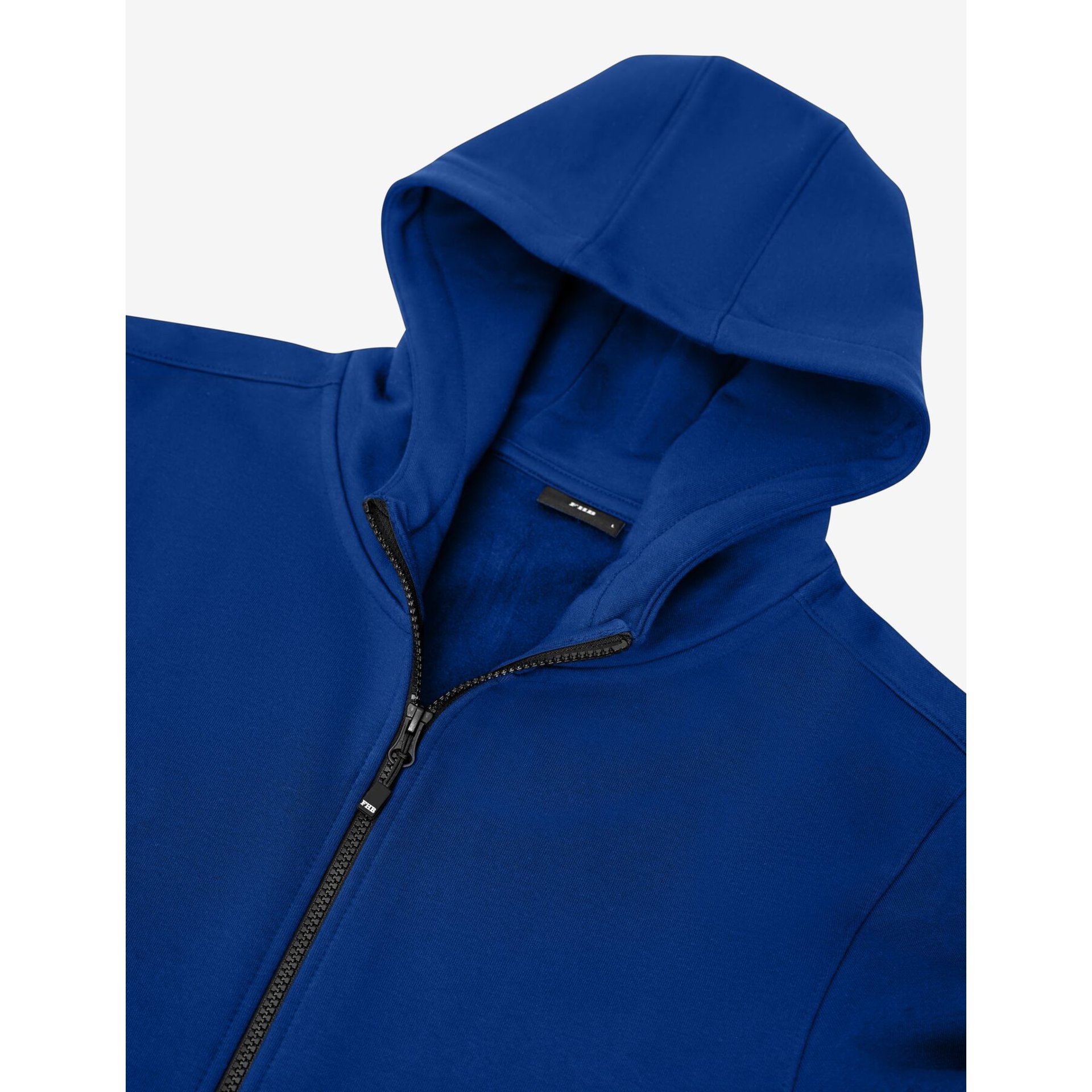 QUENTIN Hoodie-Jacke unisex royalblau XS