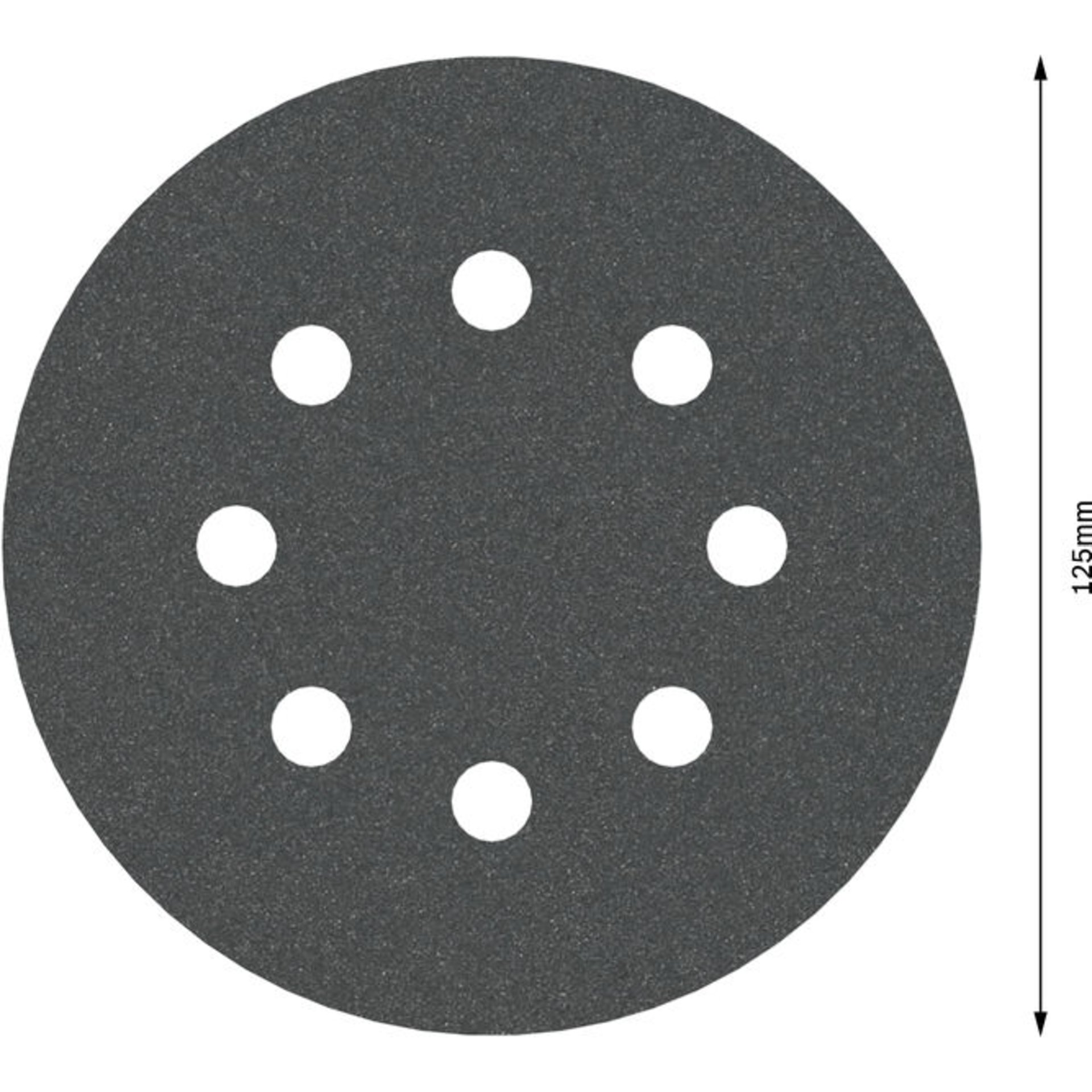 PRO F355 Schleifblatt, 125 mm, 240, 5-tlg.