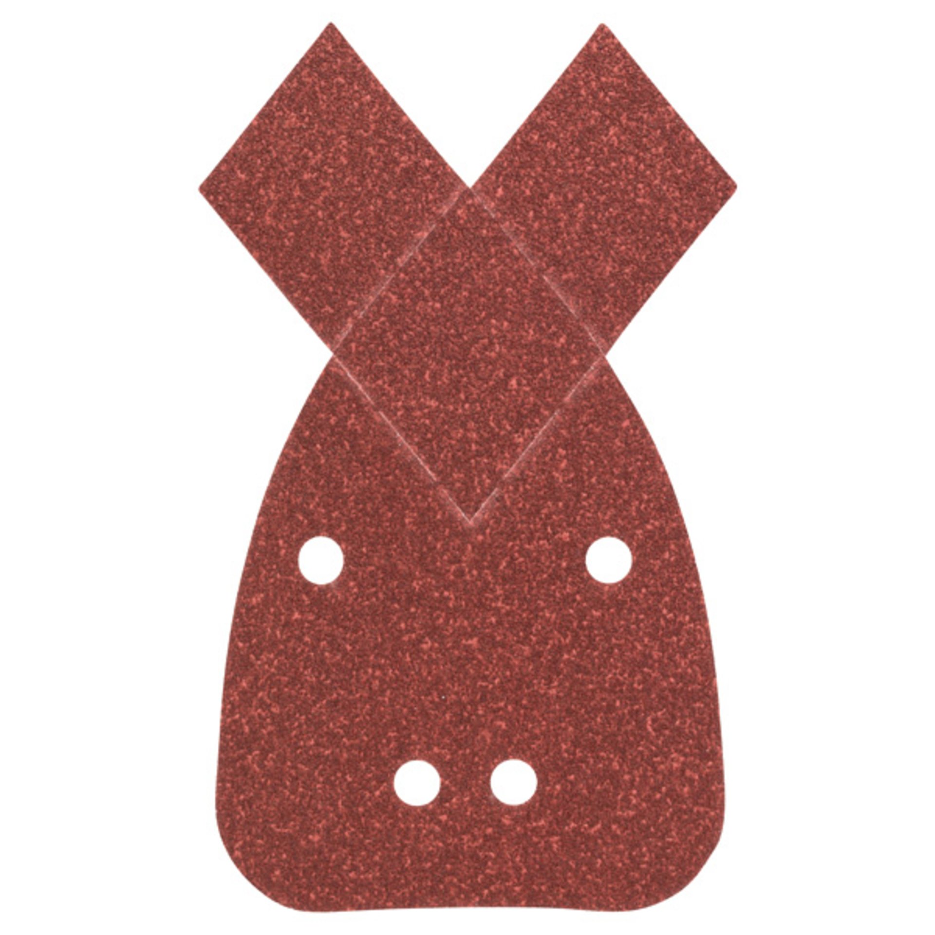 Schleifblatt-Set für Multischleifer, 25-teilig, 4 Löcher, 170x98x20 mm, 80 - 180