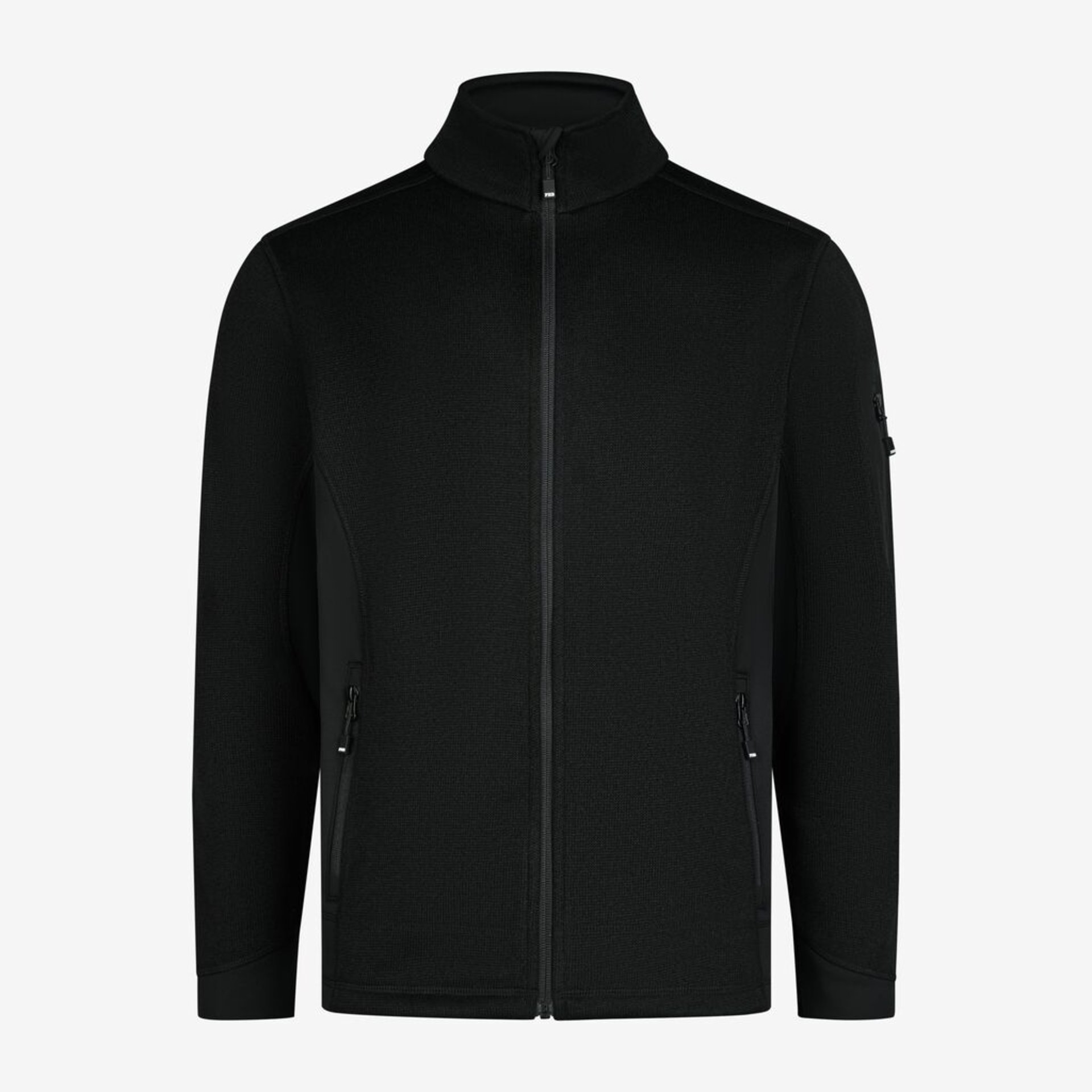 CHRISTOPH Strick-Fleece-Jacke Herren