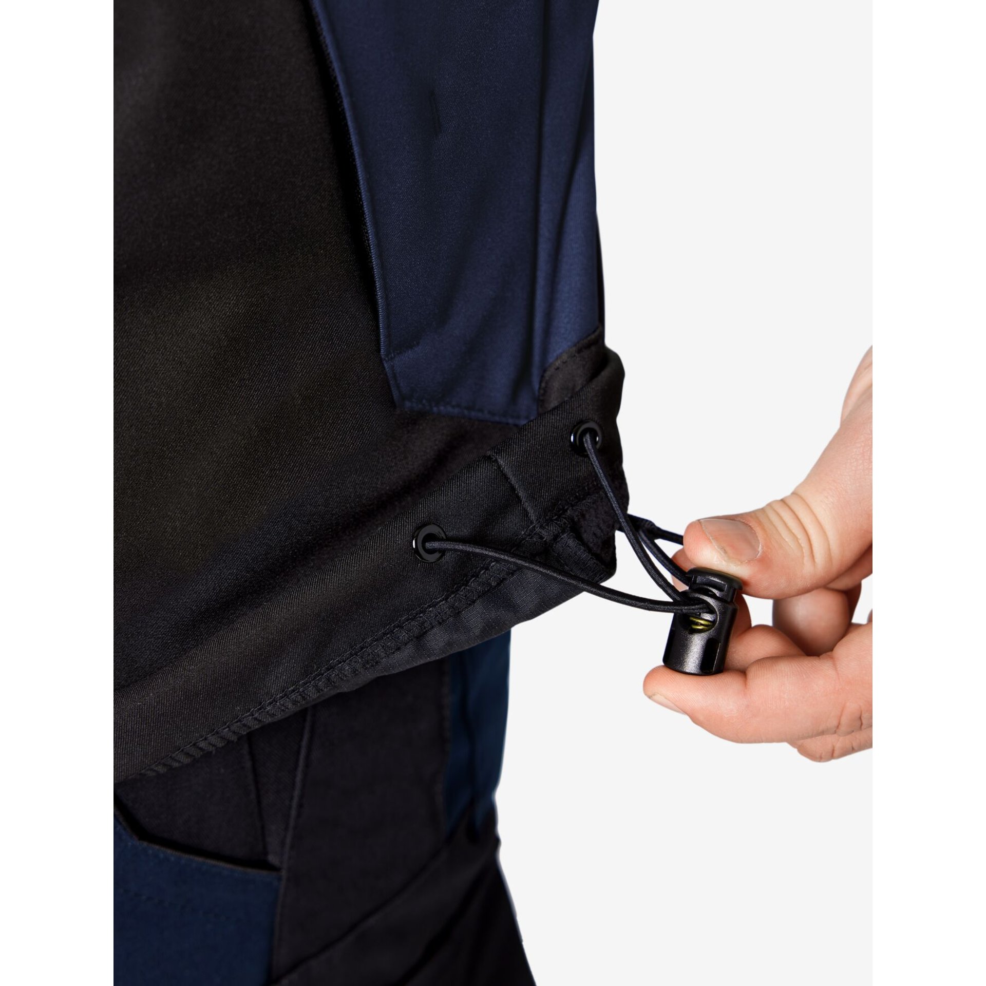 JUSTUS Softshell Weste marine-schwarz S