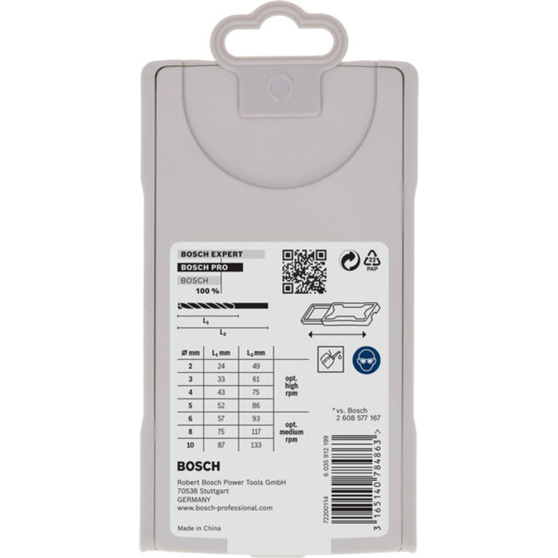 PRO Stainless Steel HSS-Co Spiralbohrer-Set, 7-tlg.