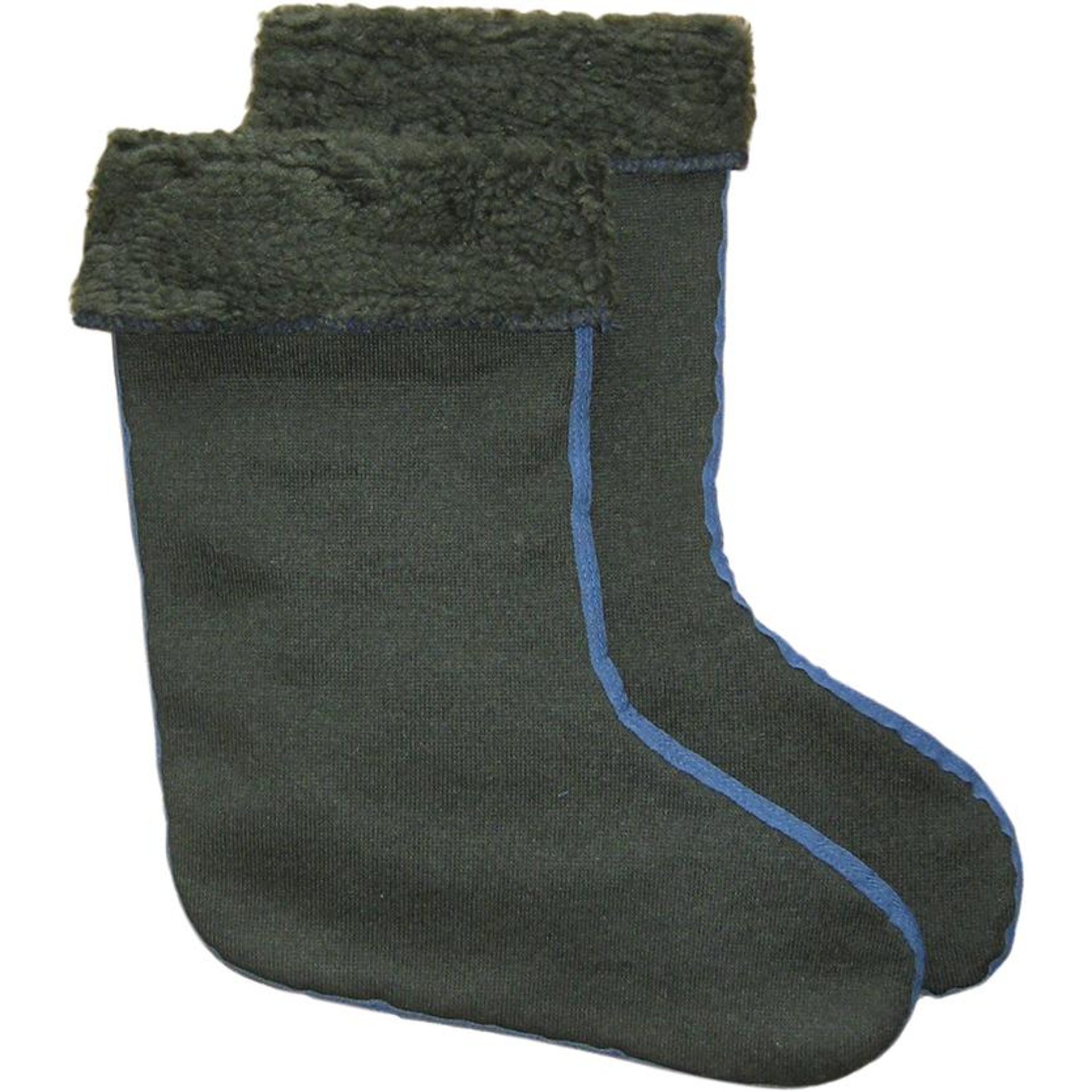 Stiefeleinsatz m. Stulpe,Faserpelz / Polyester Gr. 43/44
