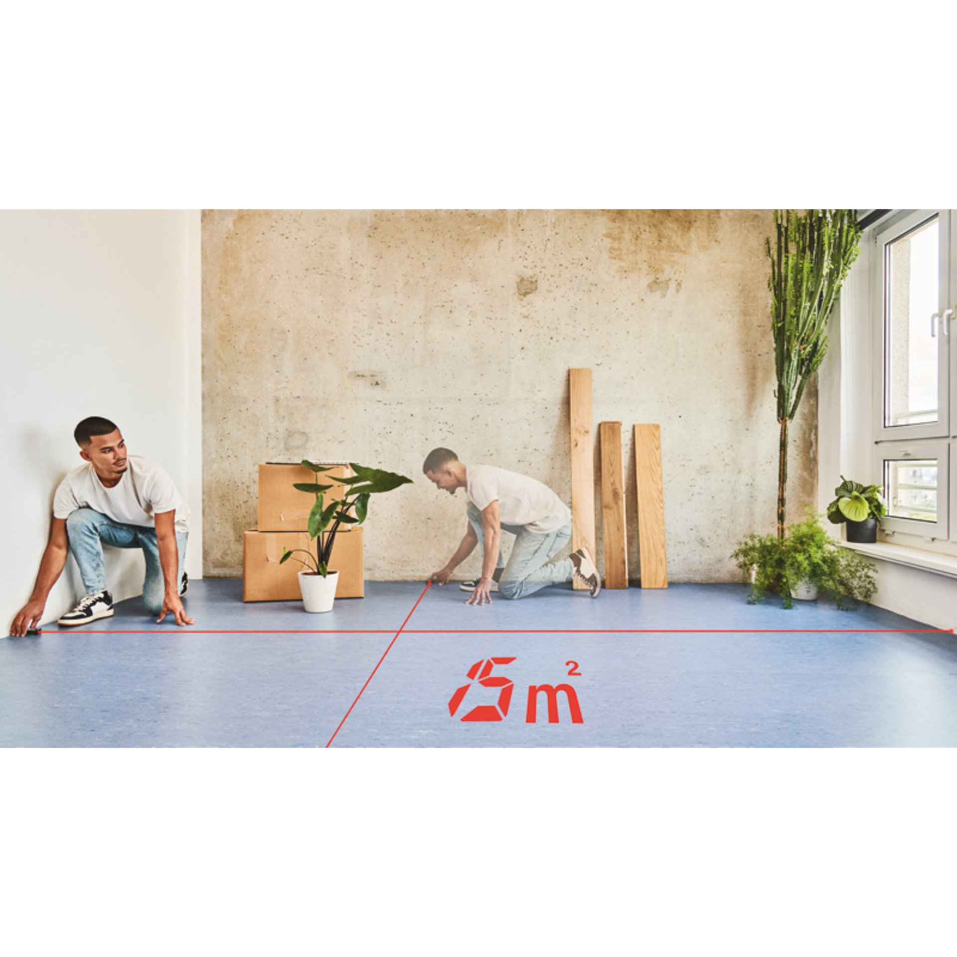 Digitaler Laser-Entfernungsmesser Zamo, eCommerce-Karton