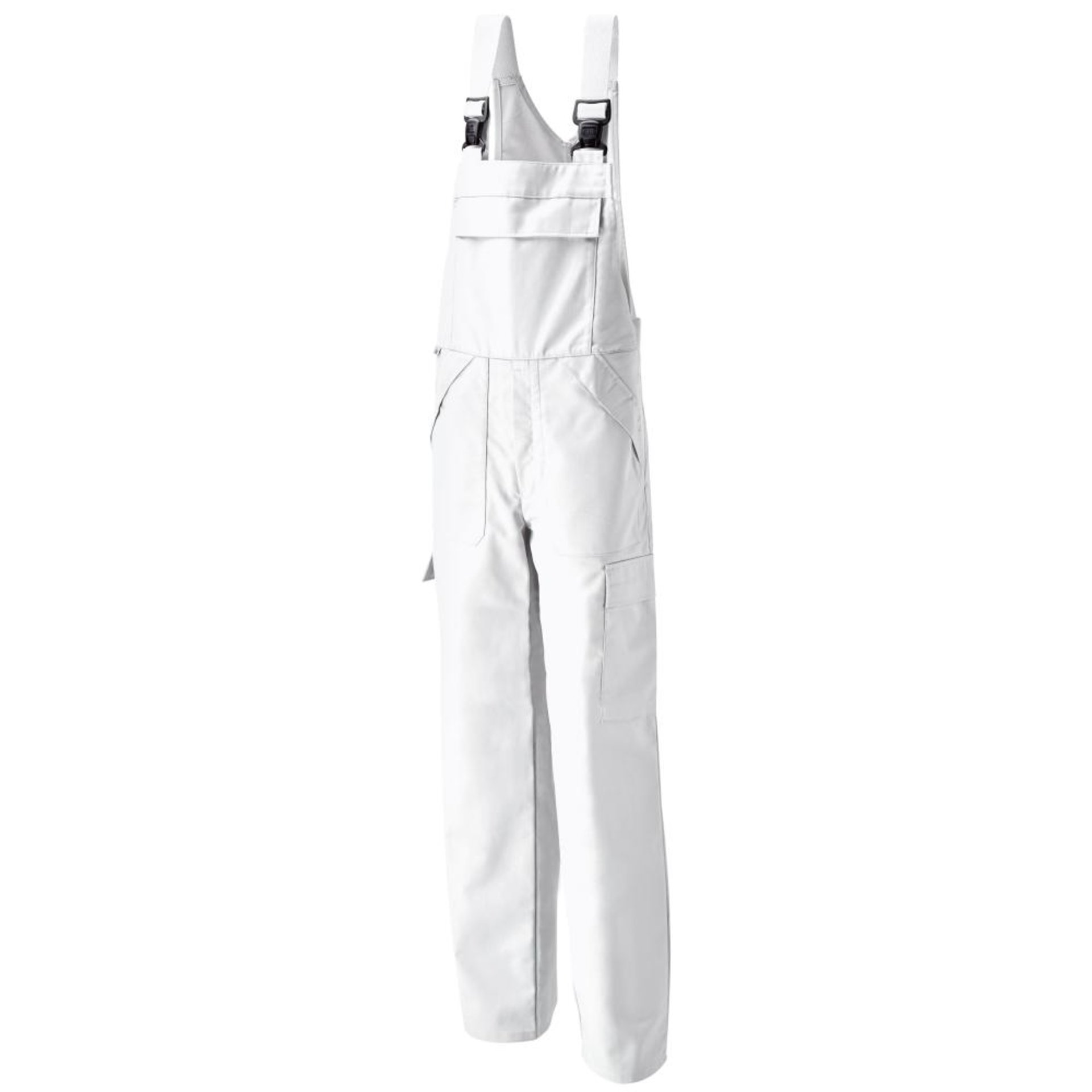 Funkt.Latzhose 1681 558, Gr. XL, weiß