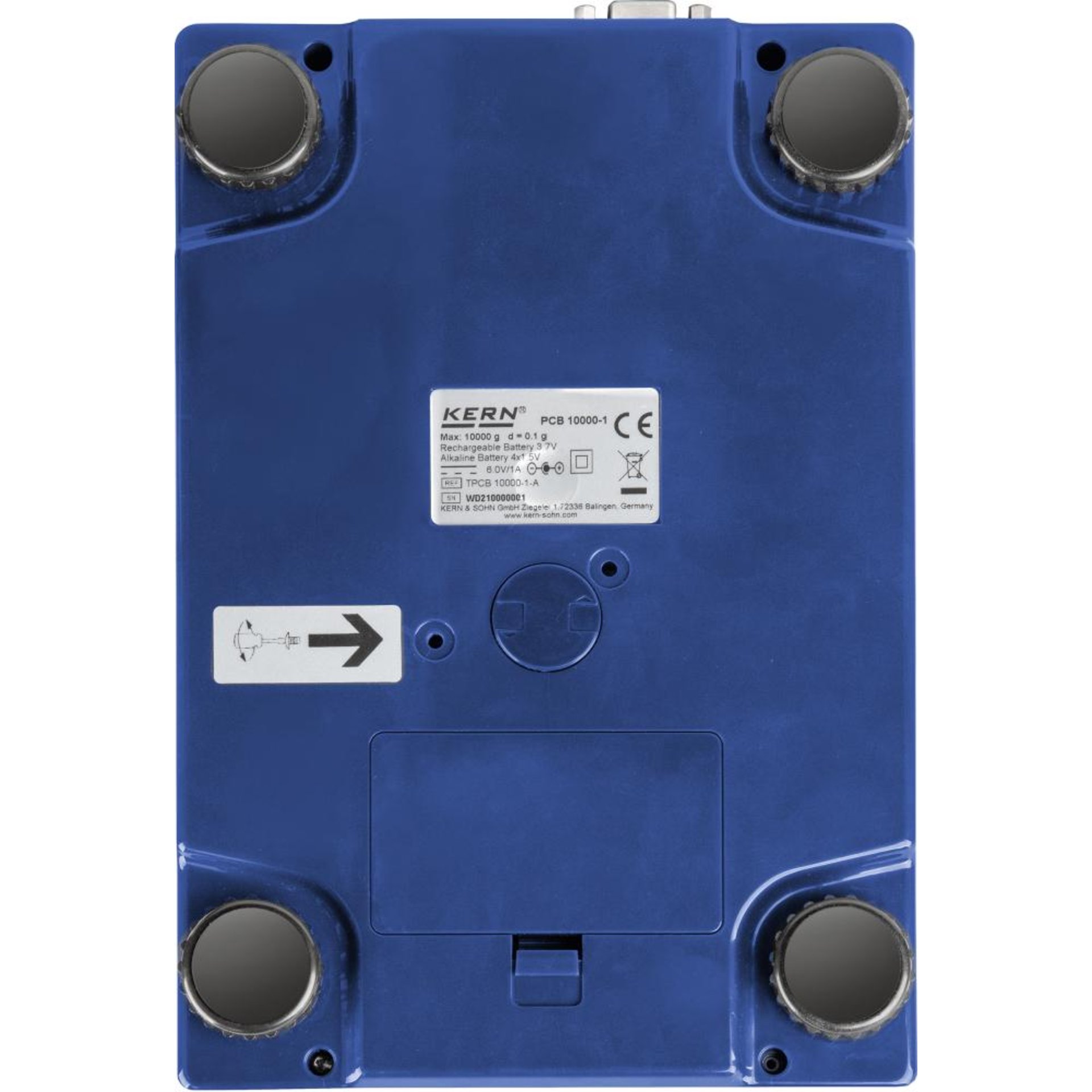 IoT-Line Komp. LaborwaagePCB 6000-1 Ablesbarkeit 0,1 g bis 6 kg