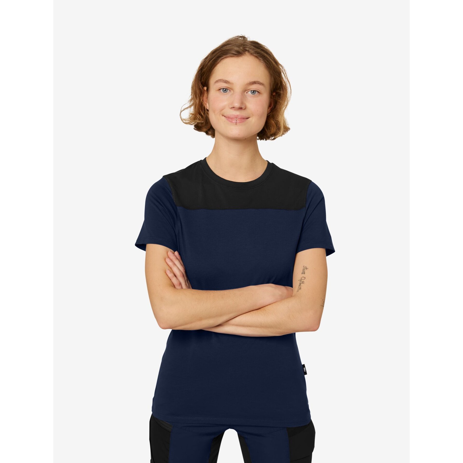 KIRA T-Shirt Damen marine-schwarz S