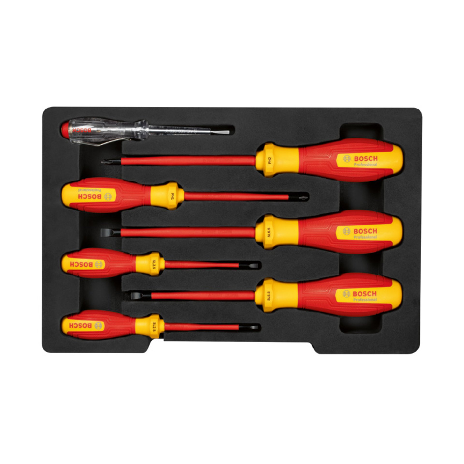 Schrauber VDE-Schraubendreher-Set SL/PH, 7-tlg.