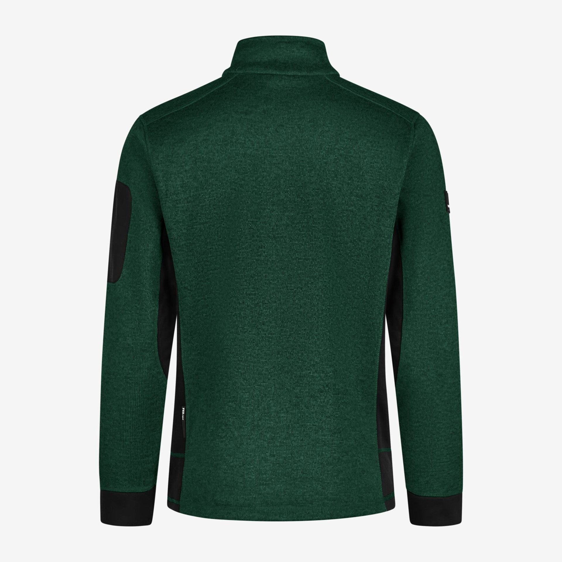 CHRISTOPH Strick-Fleece-Jacke Herren grün-schwarz L