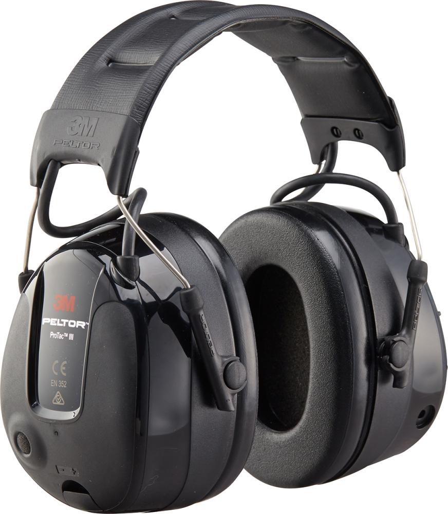 3M Headset Peltor ProTac III MT13H221A schwarz SNR 32dB 3M Headset Peltor ProTac III MT13H221A schwarz SNR 32dB