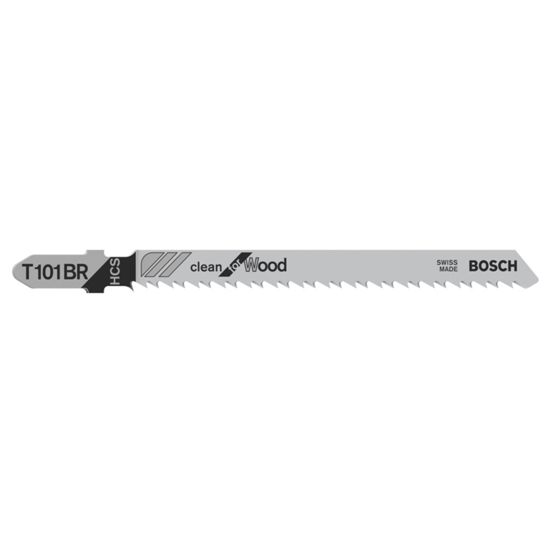 Stichsägeblatt T 101 BR Clean for Wood, 25er-Pack