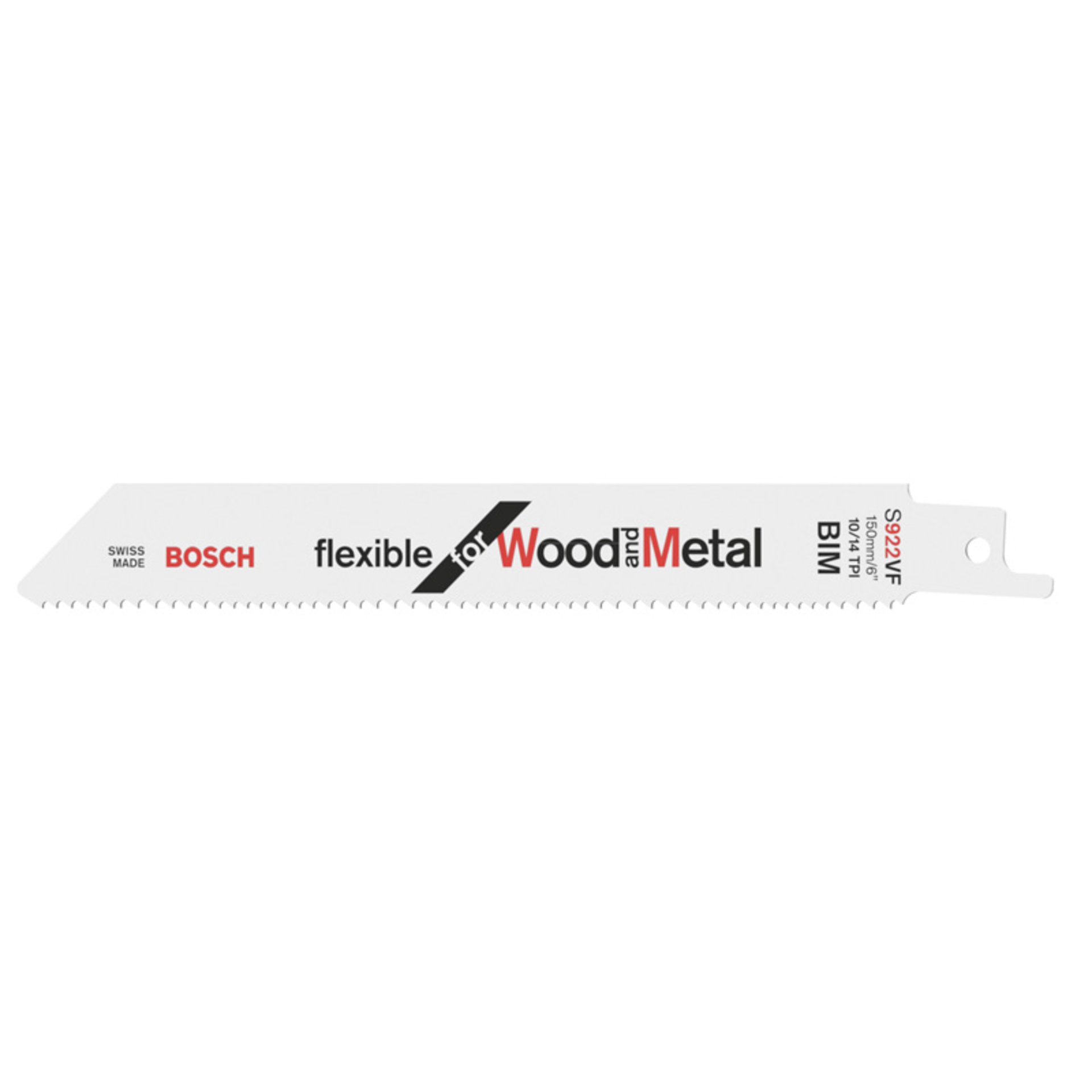 Säbelsägeblatt S 922 VF, Flexible for Wood and Metal, 5er-Pack