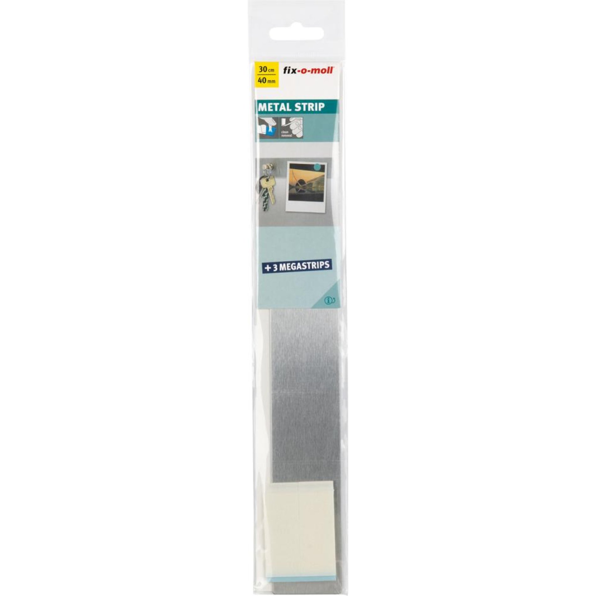 Metallleiste Edels.30x4cm,+ 3 MEGASTRIPS Inhalt: 1