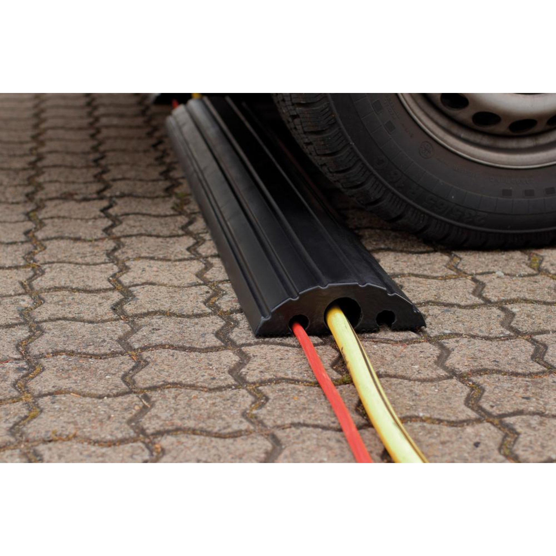 Schlauch-, Kabelbrücke B1200xT210xH65 mm schwarz