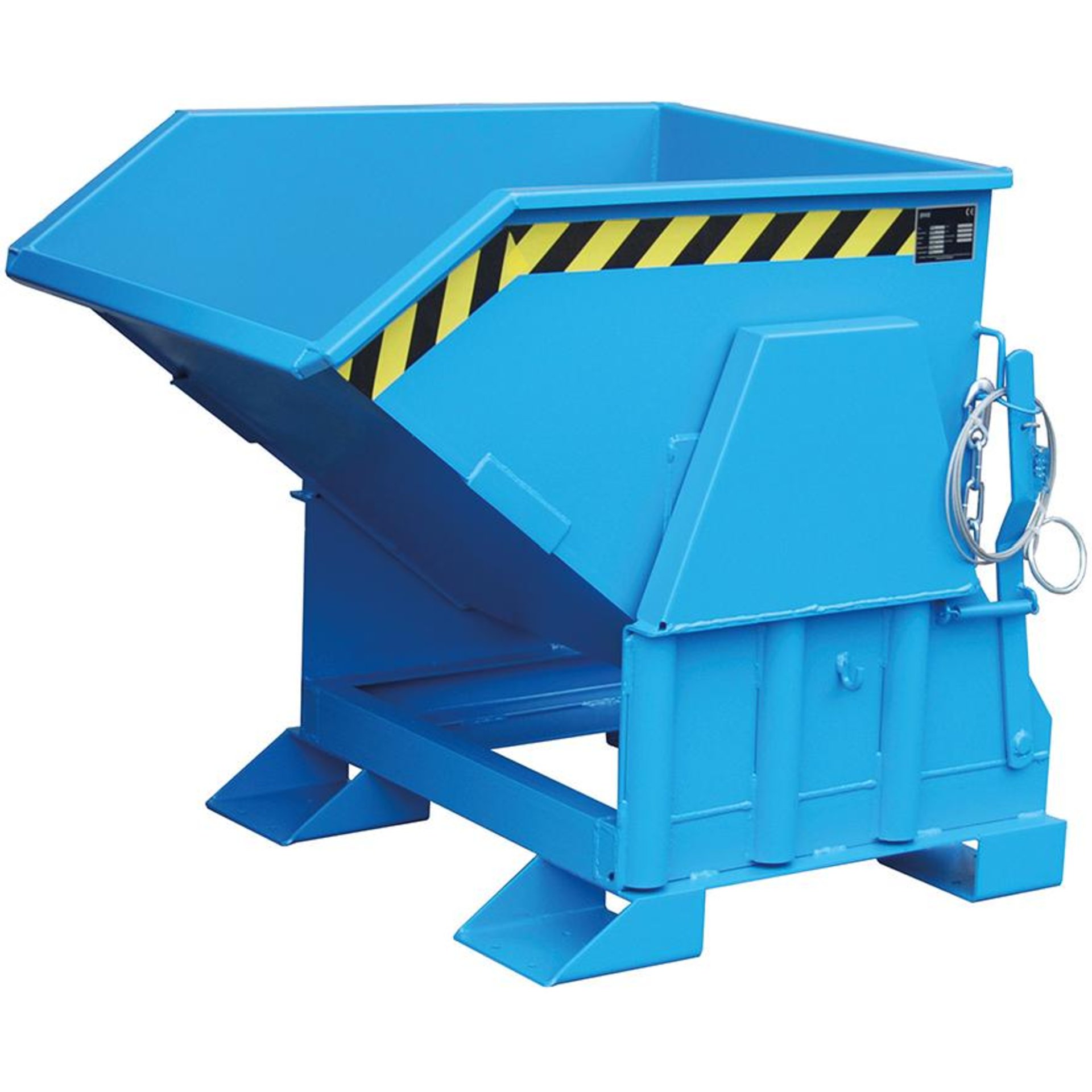 Kippbehälter BK 300 l B850xT1150xH945 mm RAL5012 Tragkraft 750kg