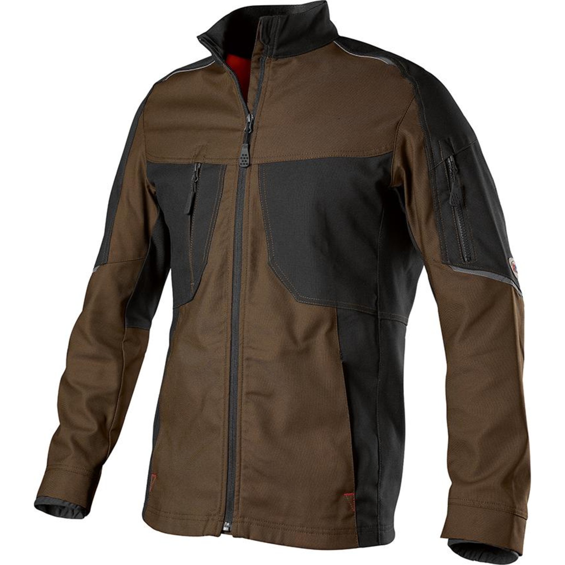 Arbeitsjacke 1822-565, braun/schwarz, Gr.56/58l BPlus Green