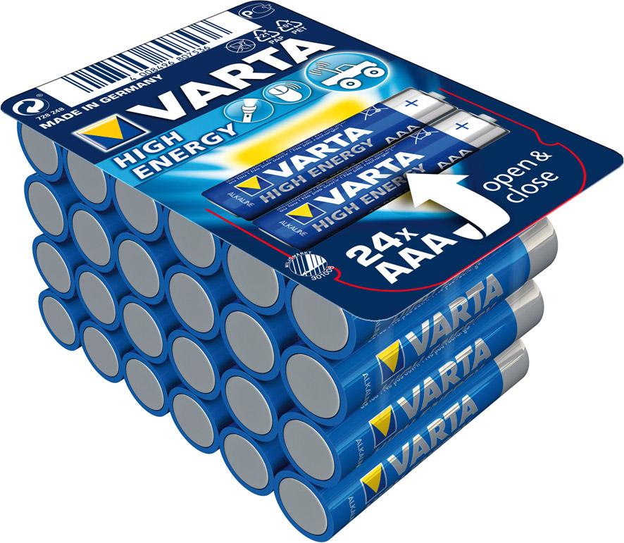 Varta Batterie HIGH ENERGAAA, Big Box 24-er