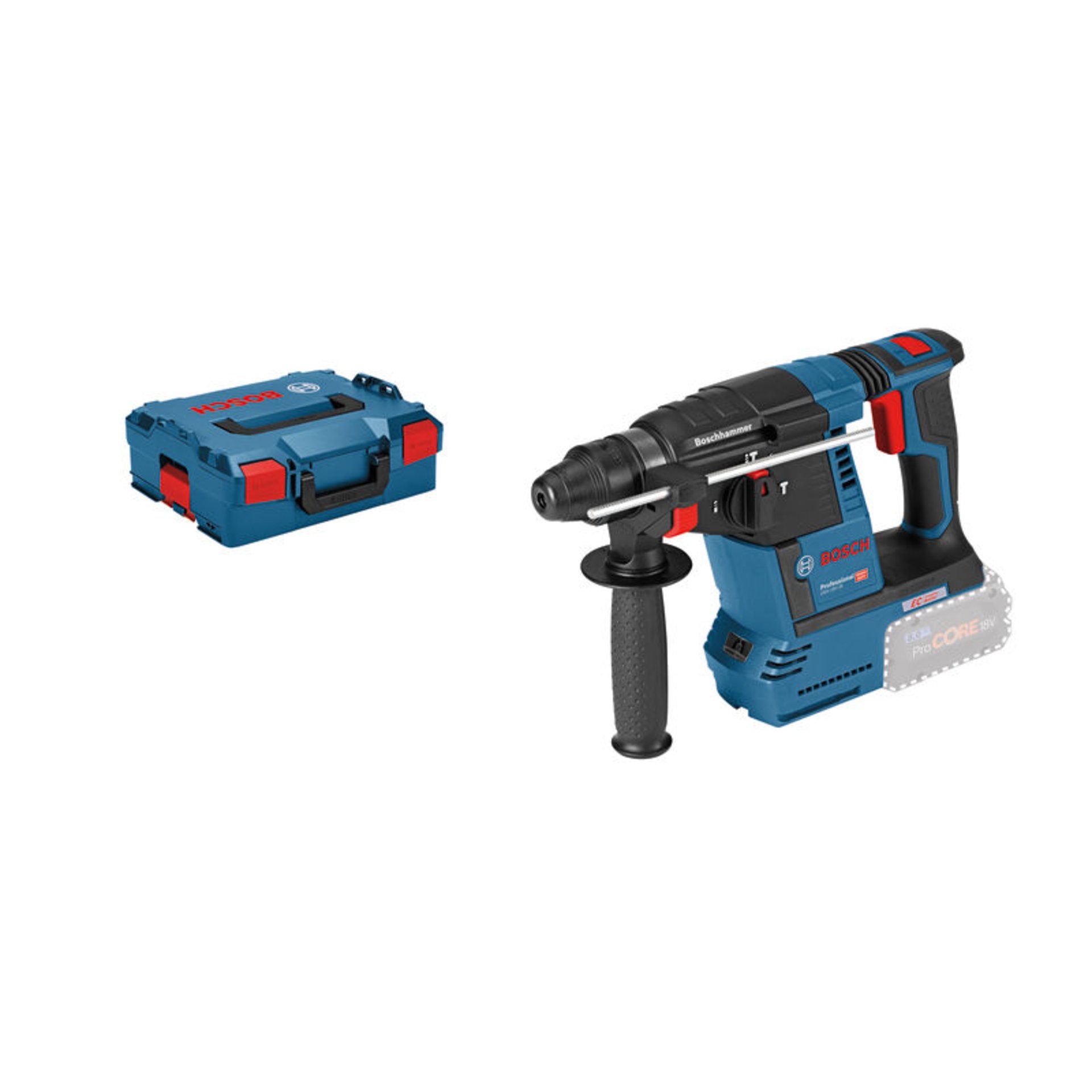 Akku-Bohrhammer mit SDS plus GBH 18V-26 in L-BOXX