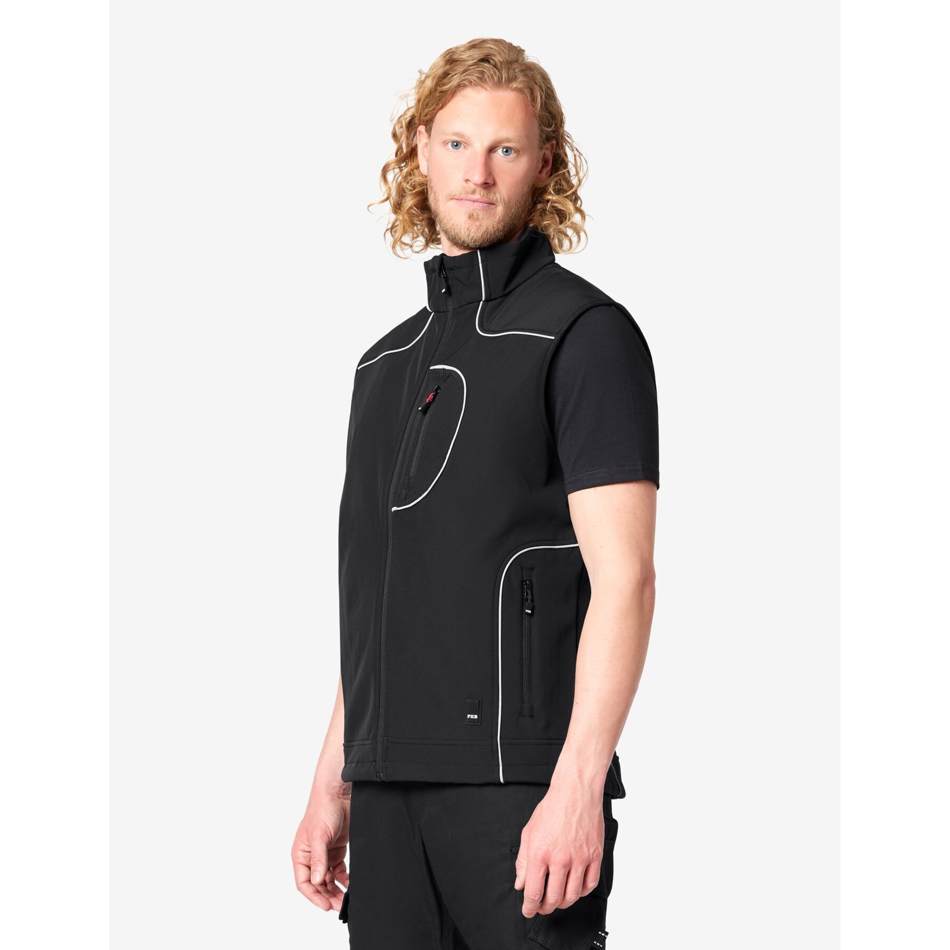 MARTIN Softshell-Weste schwarz M