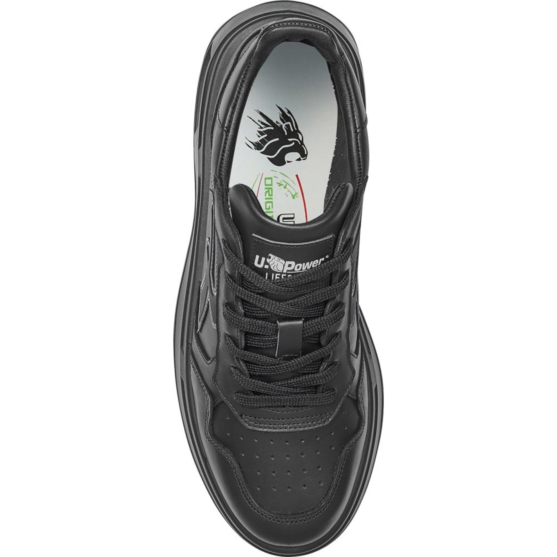 Berufshalbschuh KAL OB SR, schwarz Gr. 39 U POWER