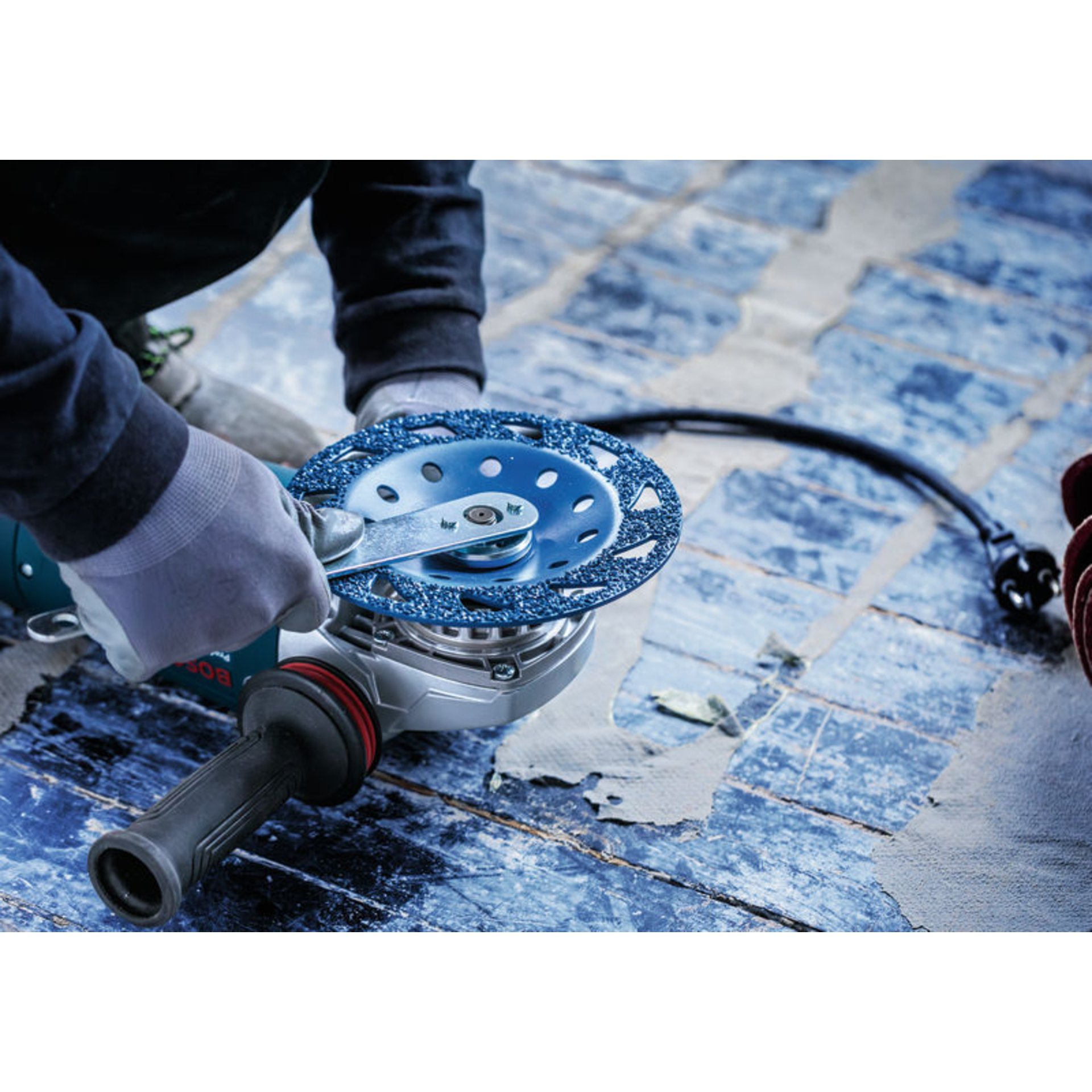 EXPERT Multi Material Carbide-Topfscheibe grob, flach, 180 mm, 22,23 mm