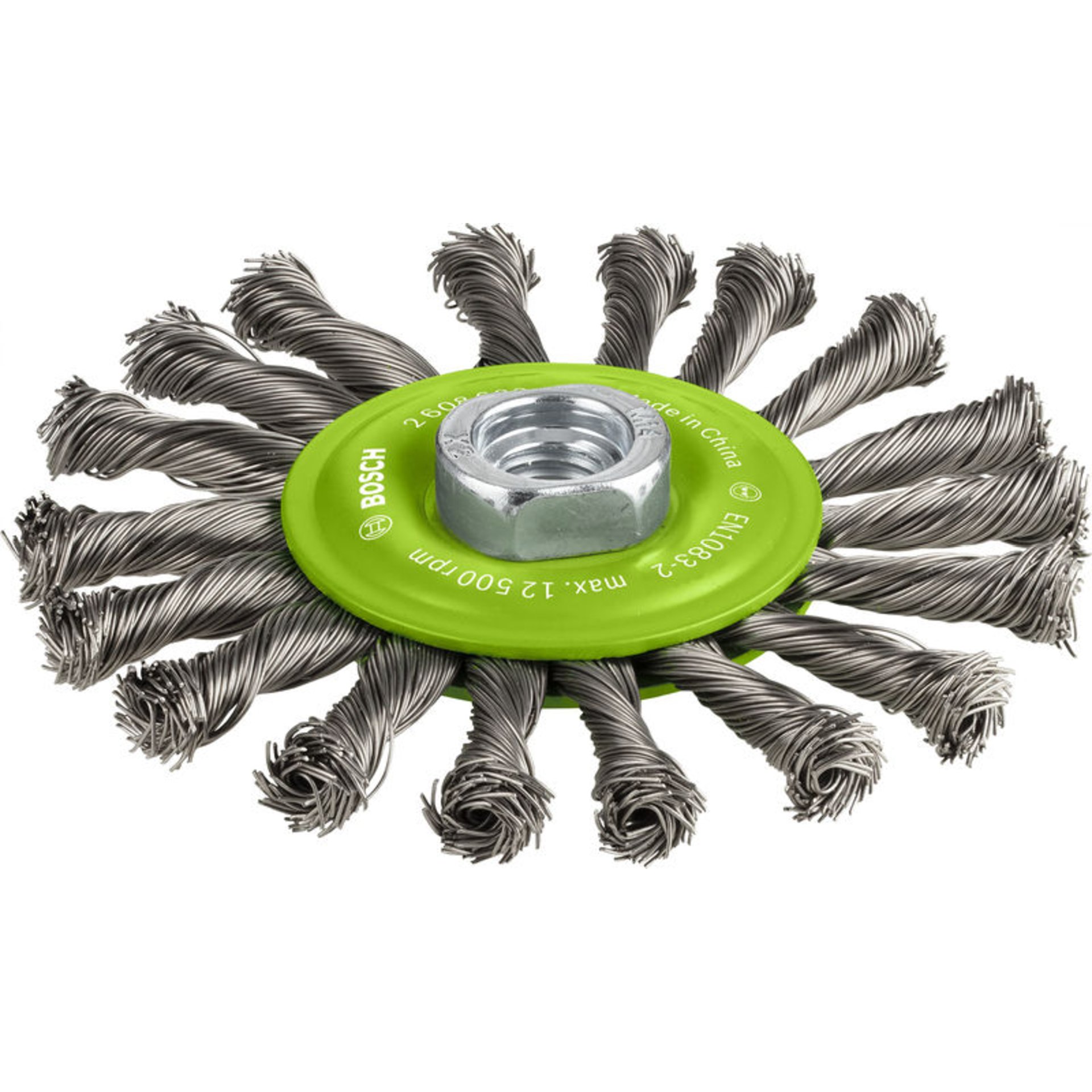 PRO Stainless Steel heavy Scheibenbürste, 115 x 0,5 mm, Gewinde