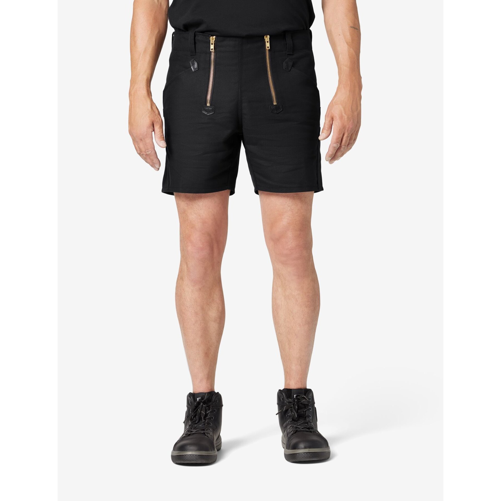 JO Zunft-Shorts kurz Rips-Moleskin schwarz 50