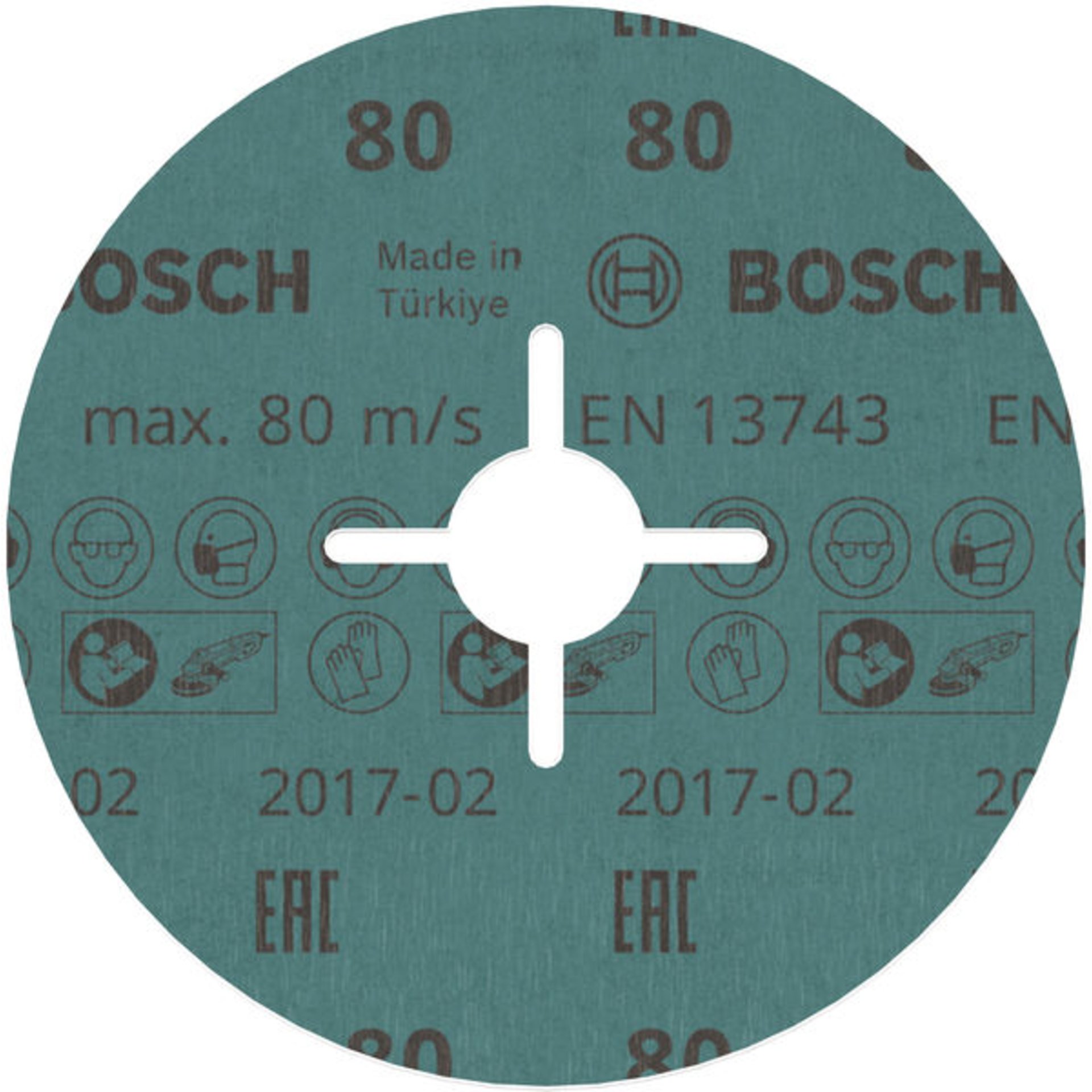 PRO R780 Fiberscheibe, 125 mm, G80