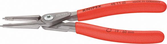 Knipex Sicherungsringzange innengerade grau atramentiert J1 mm