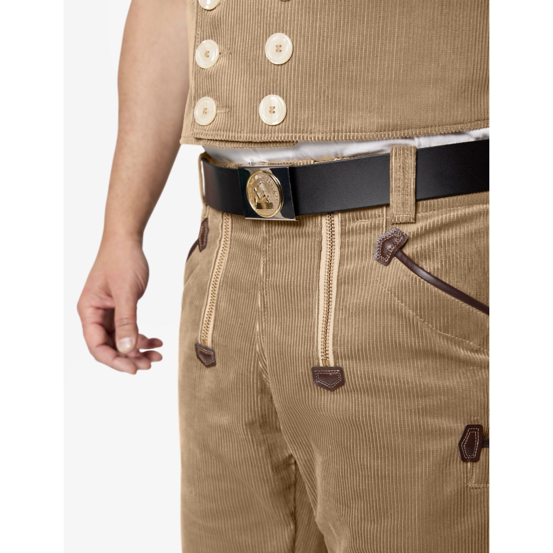 CORD Zunfthose Genuacord beige 66