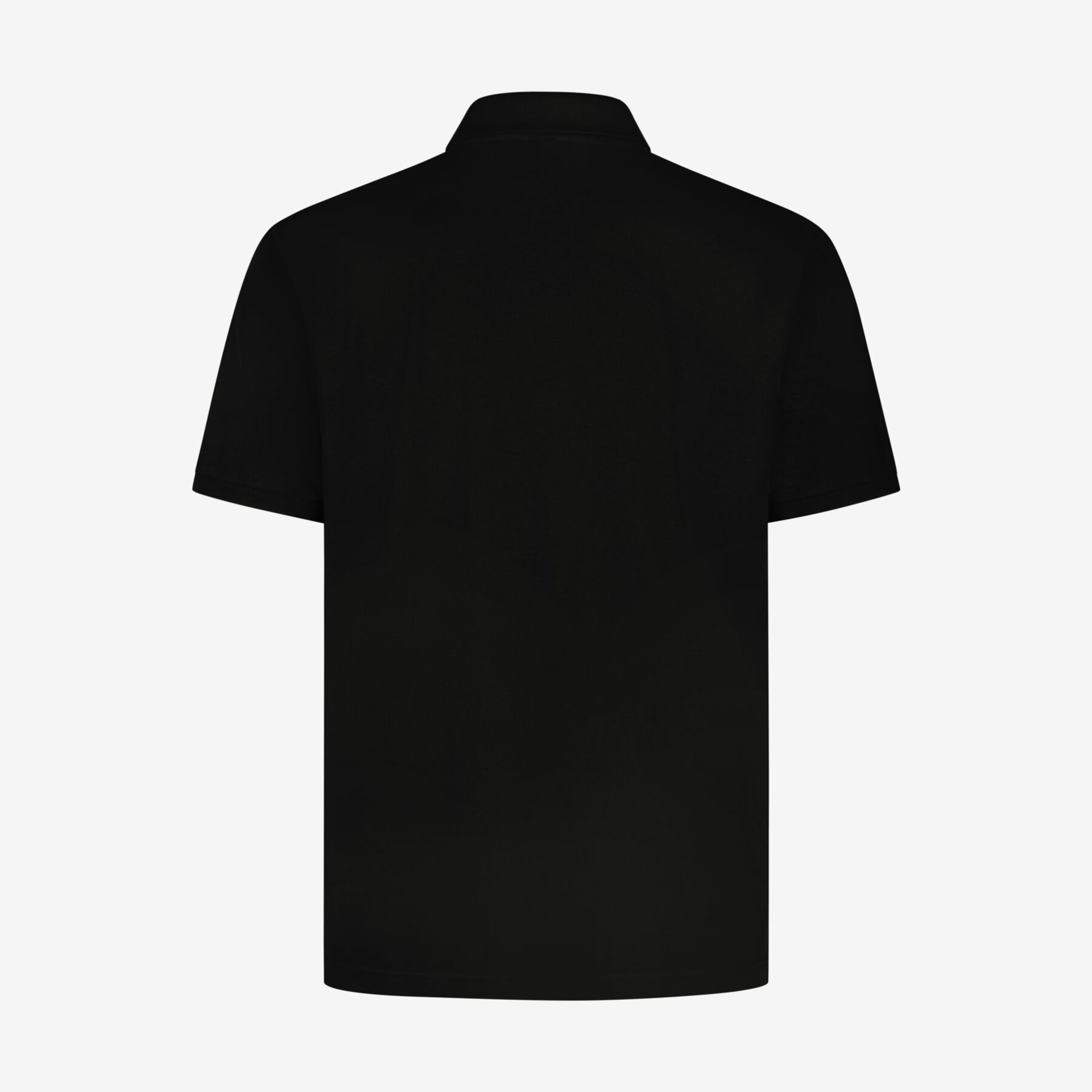 DANIEL Polo-Shirt einfarbig schwarz Gr. XL