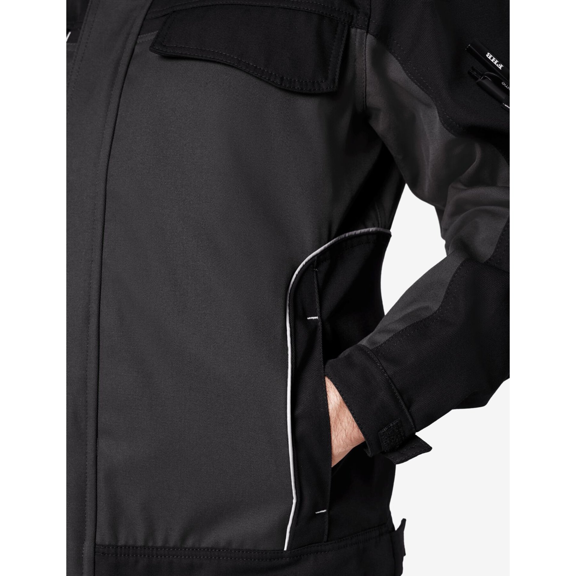 ERNST Arbeitsjacke anthrazit-schwarz 2XL