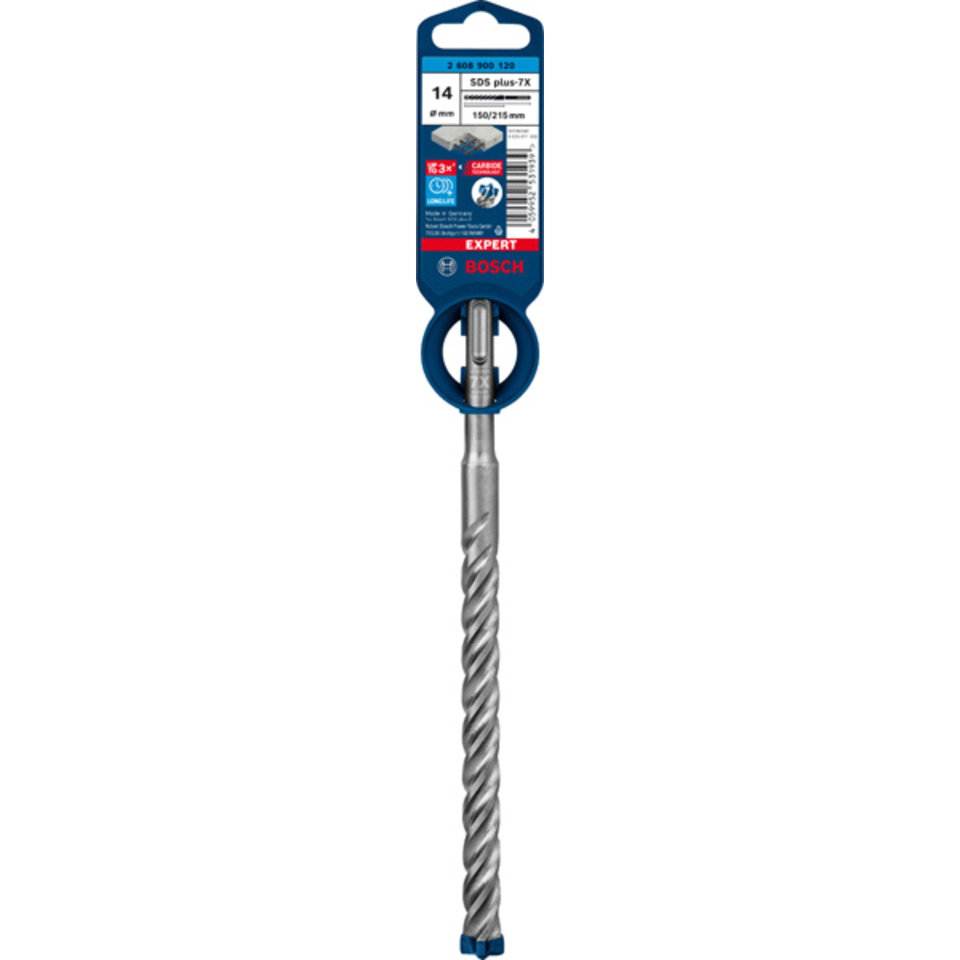 EXPERT SDS plus-7X Hammerbohrer, 14 x 150 x 215 mm